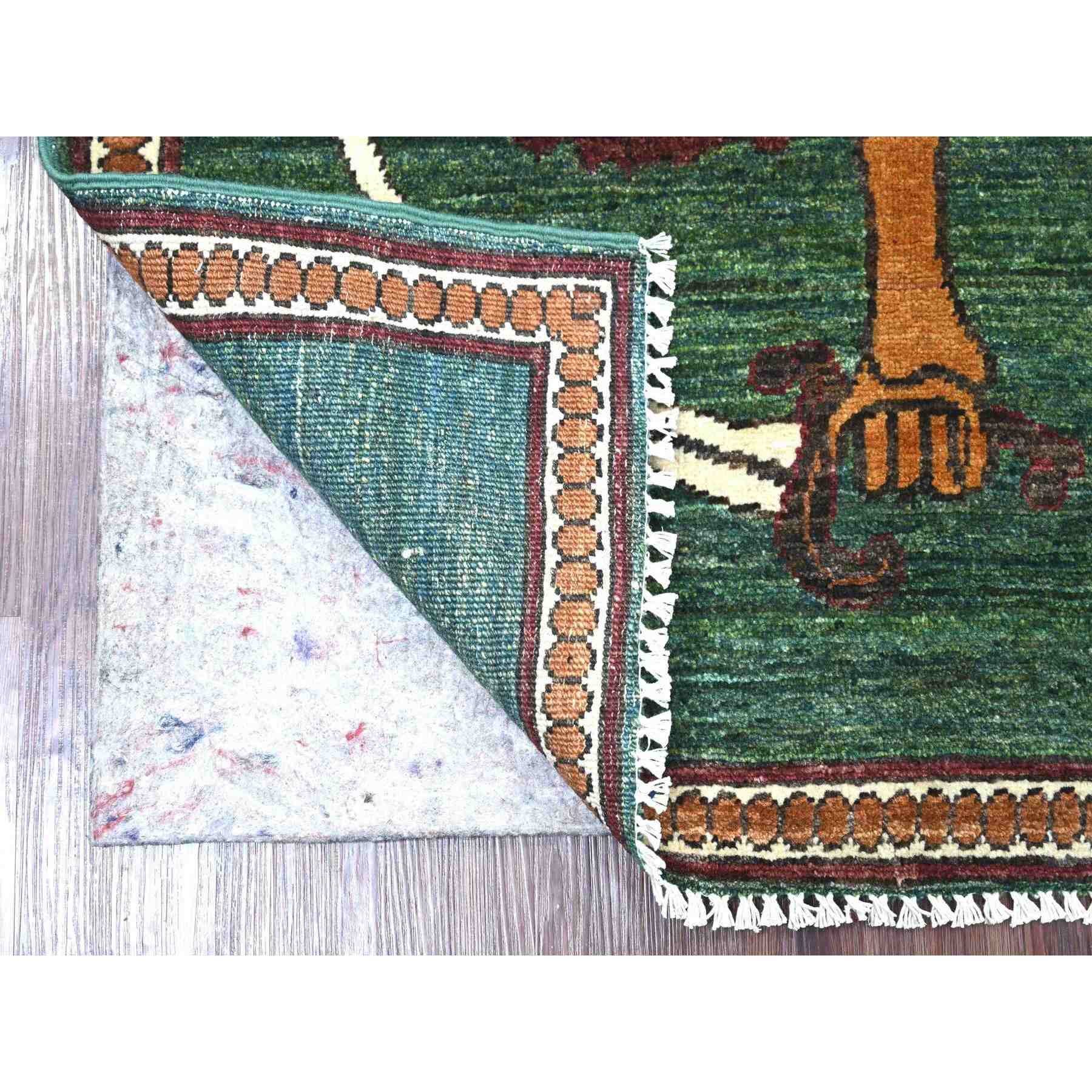 Tribal-Geometric-Hand-Knotted-Rug-109105