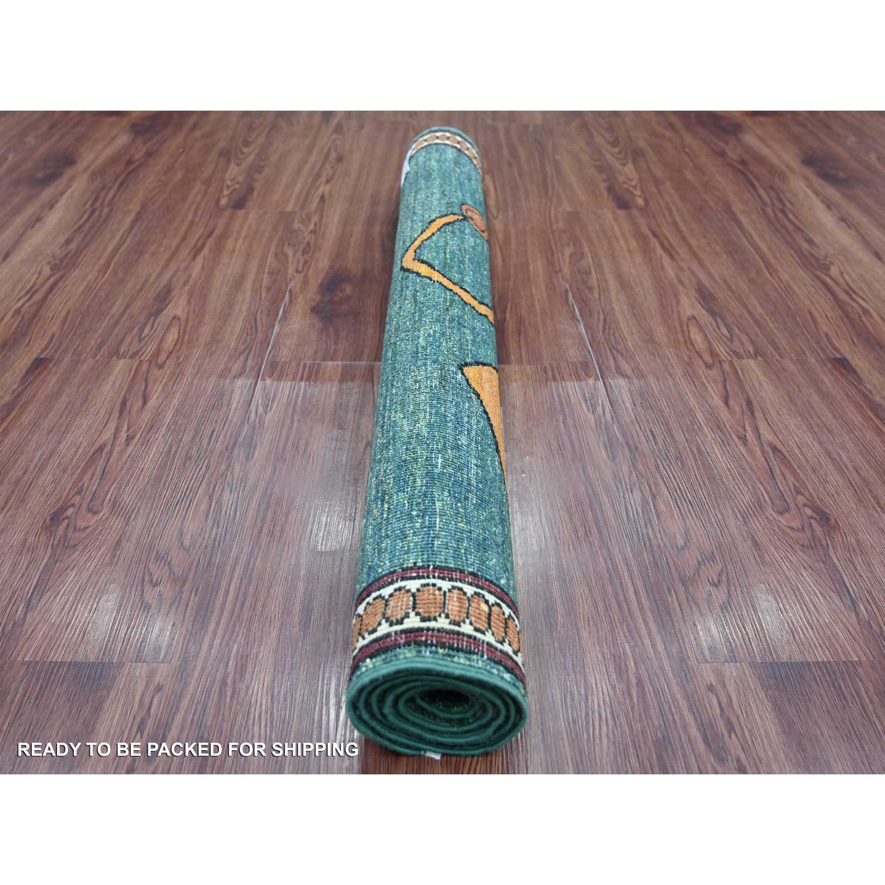 Tribal-Geometric-Hand-Knotted-Rug-109105
