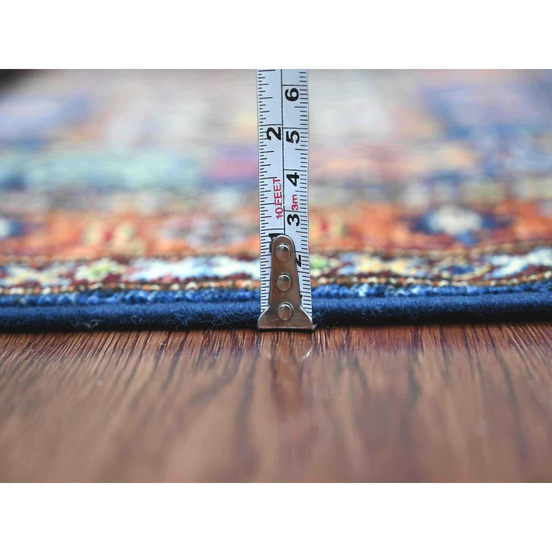 Tribal-Geometric-Hand-Knotted-Rug-109110