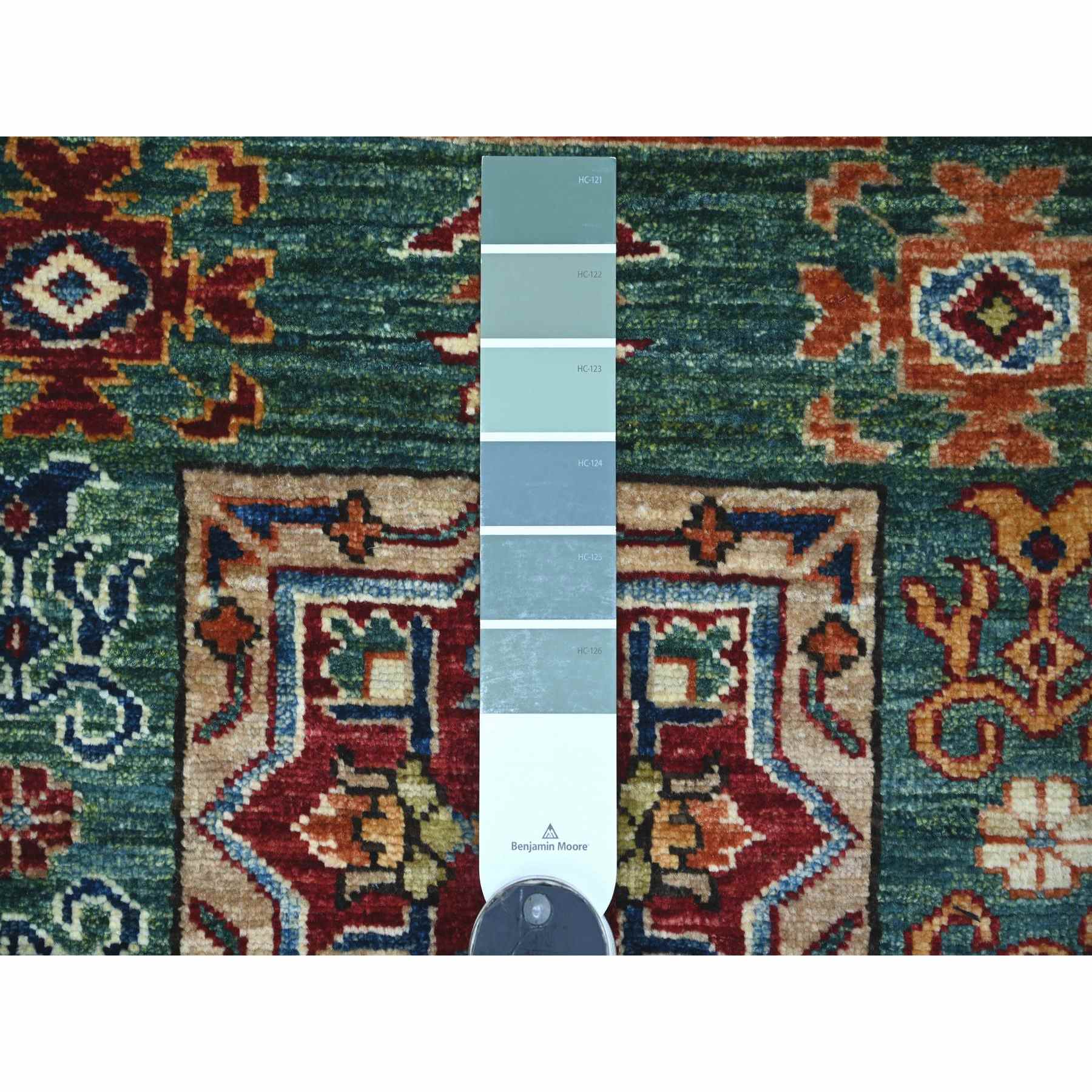 Tribal-Geometric-Hand-Knotted-Rug-109120