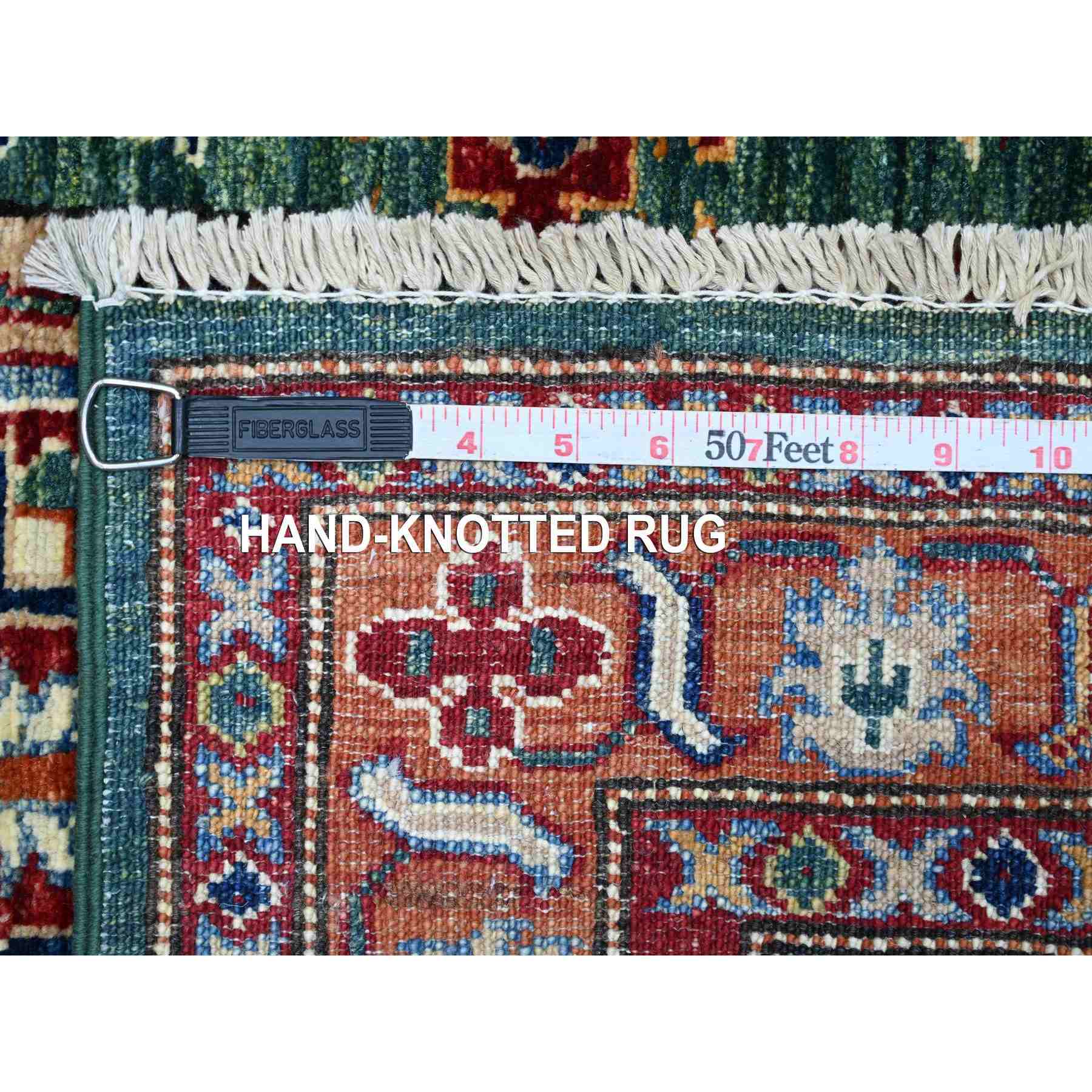 Tribal-Geometric-Hand-Knotted-Rug-109120