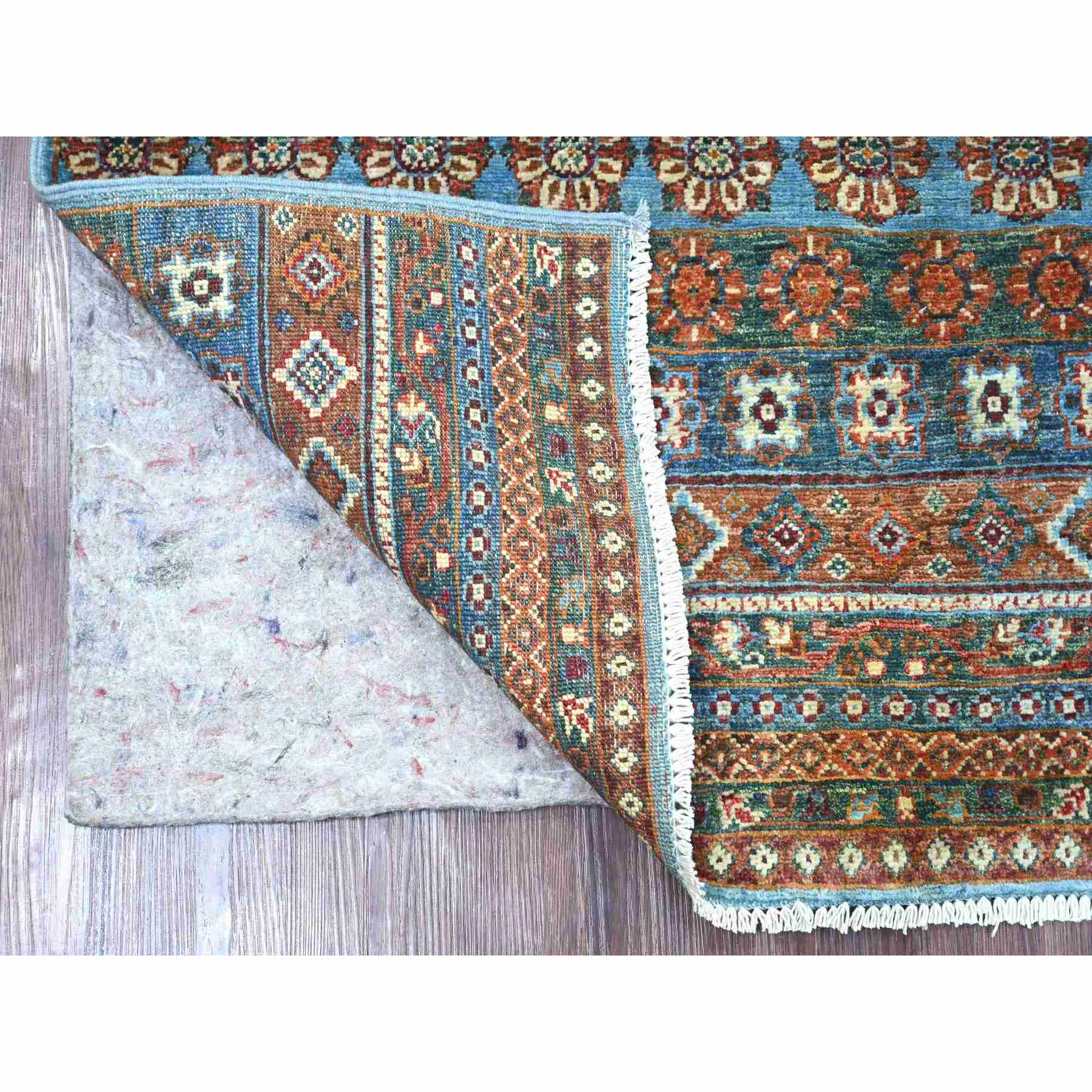 Tribal-Geometric-Hand-Knotted-Rug-109240