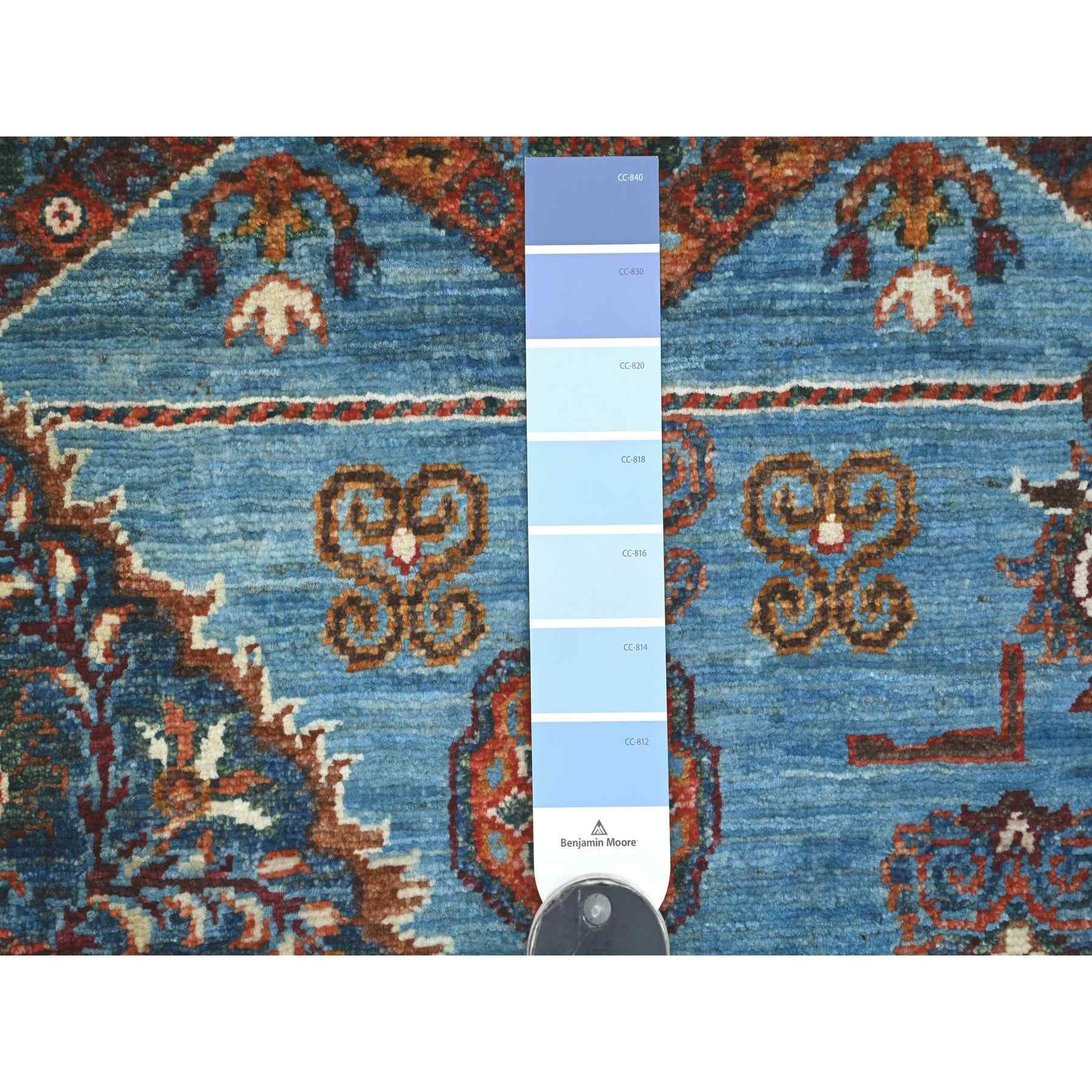 Tribal-Geometric-Hand-Knotted-Rug-109240