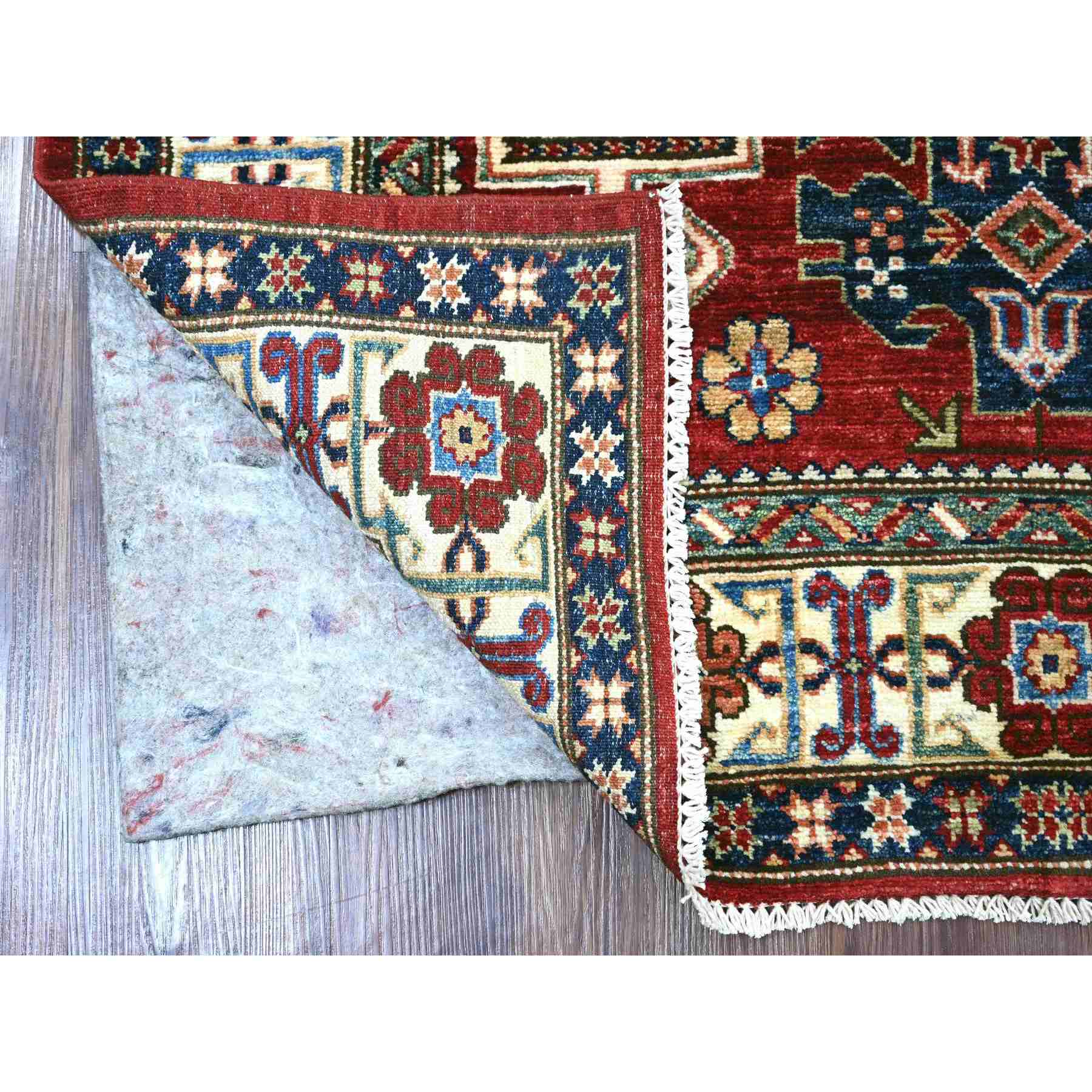 Tribal-Geometric-Hand-Knotted-Rug-109245