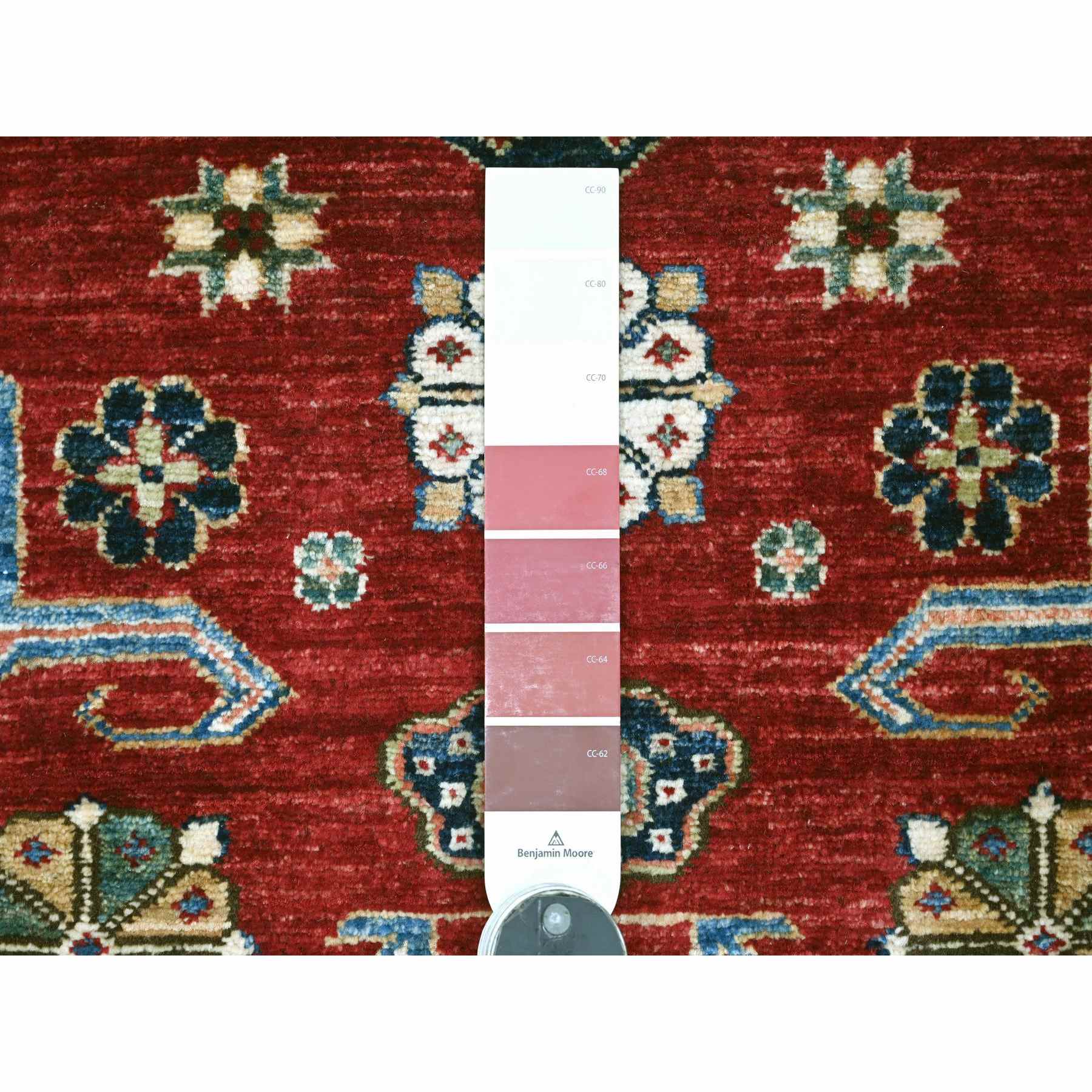 Tribal-Geometric-Hand-Knotted-Rug-109245