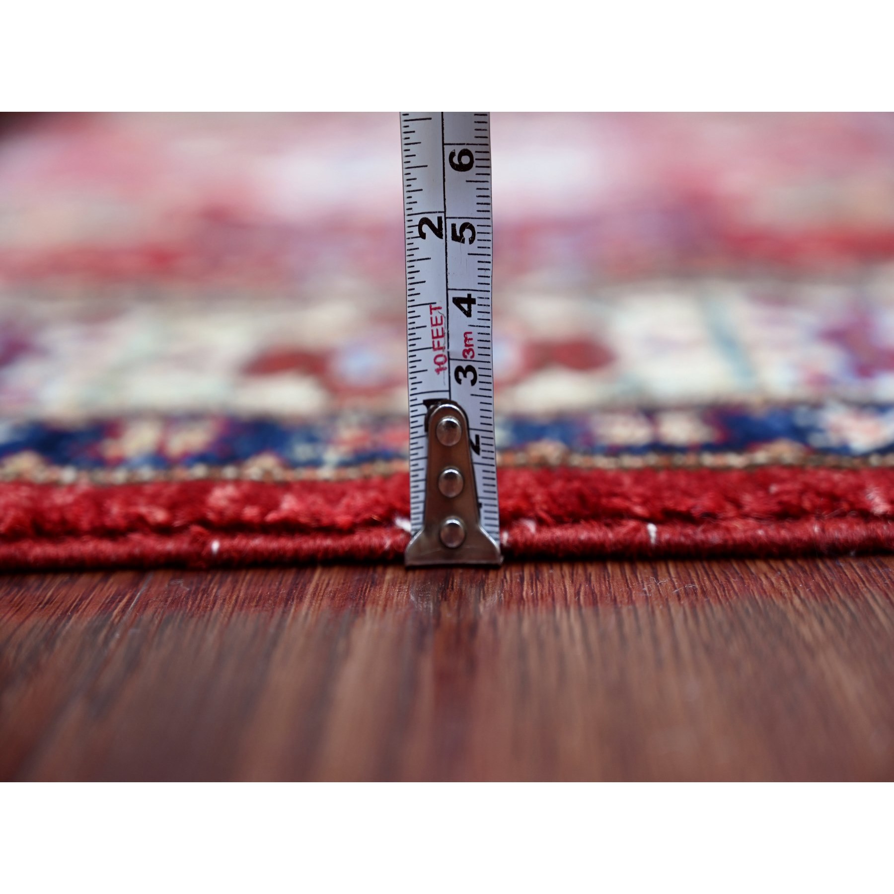 Tribal-Geometric-Hand-Knotted-Rug-109245