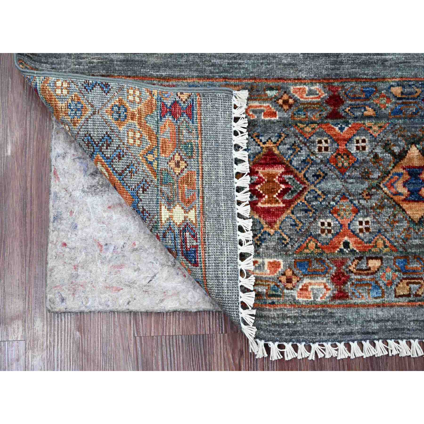 Tribal-Geometric-Hand-Knotted-Rug-109255