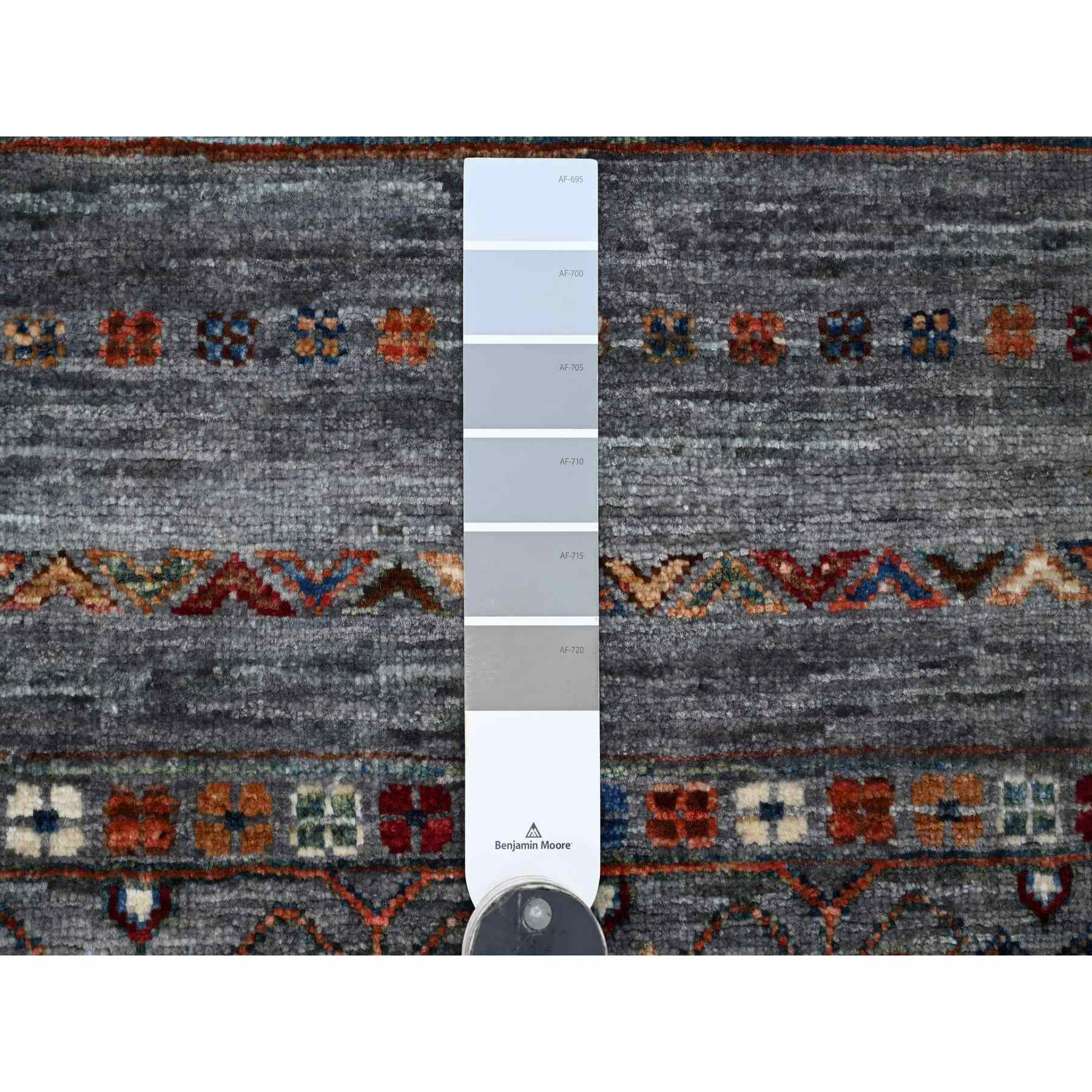 Tribal-Geometric-Hand-Knotted-Rug-109255