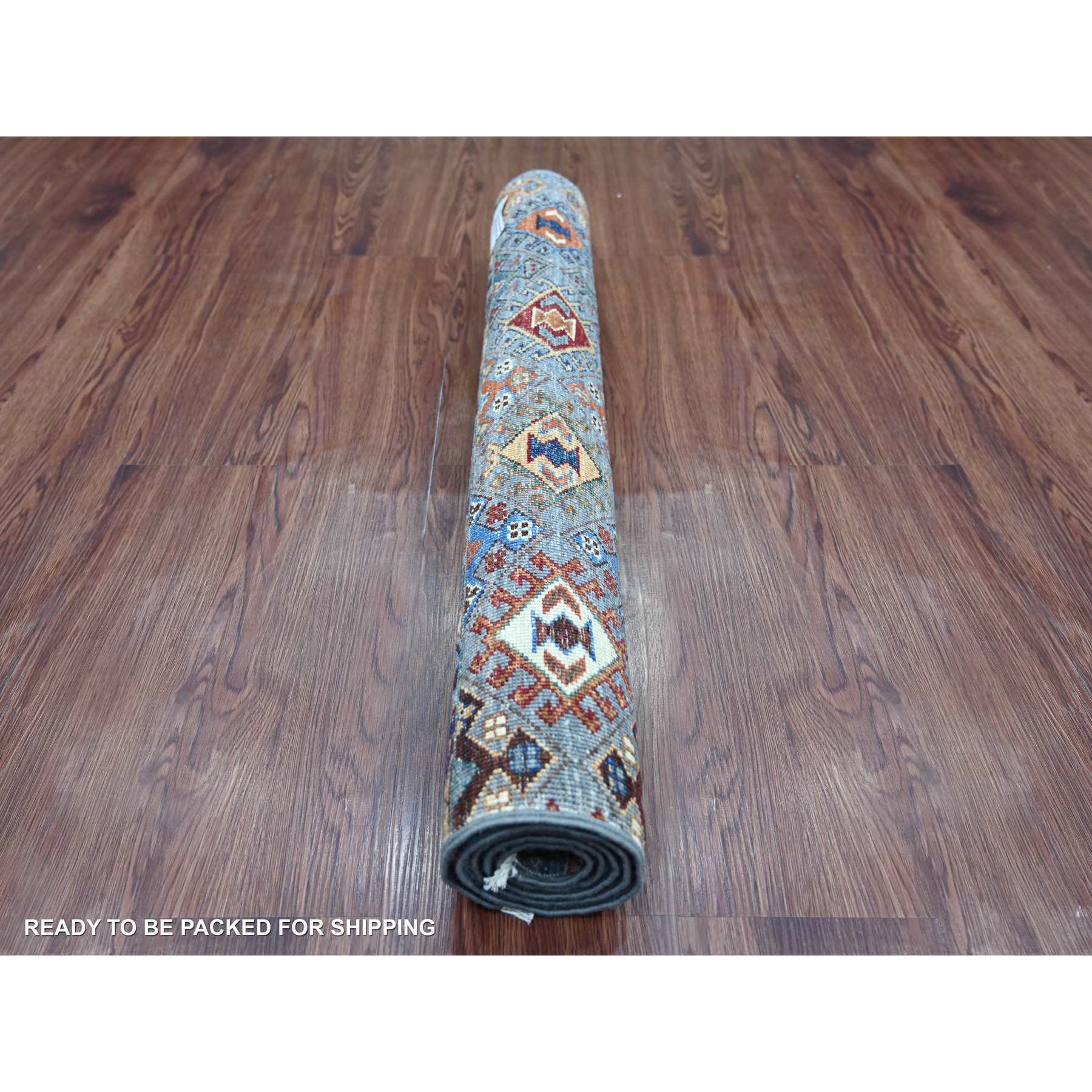 Tribal-Geometric-Hand-Knotted-Rug-109255