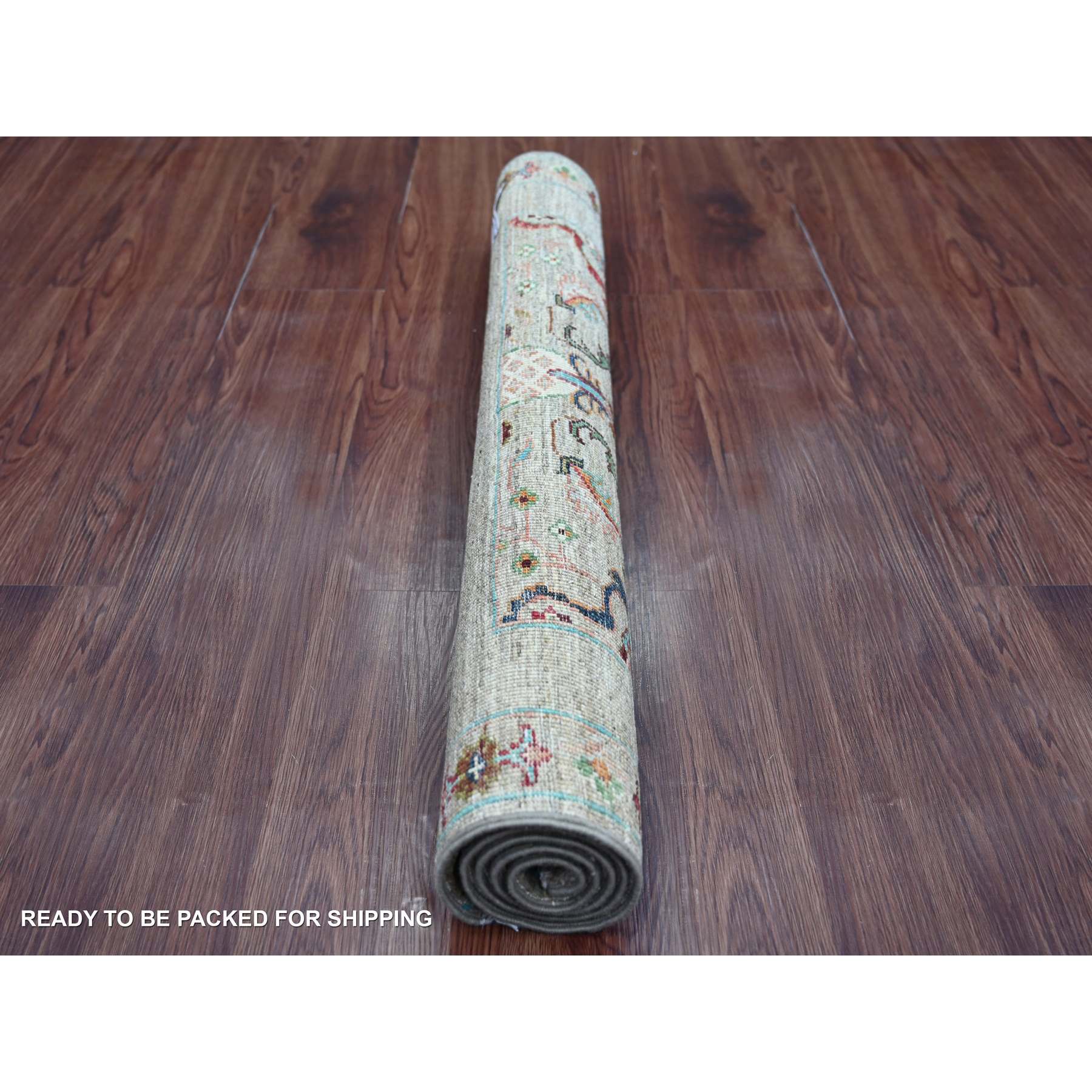 Tribal-Geometric-Hand-Knotted-Rug-109260