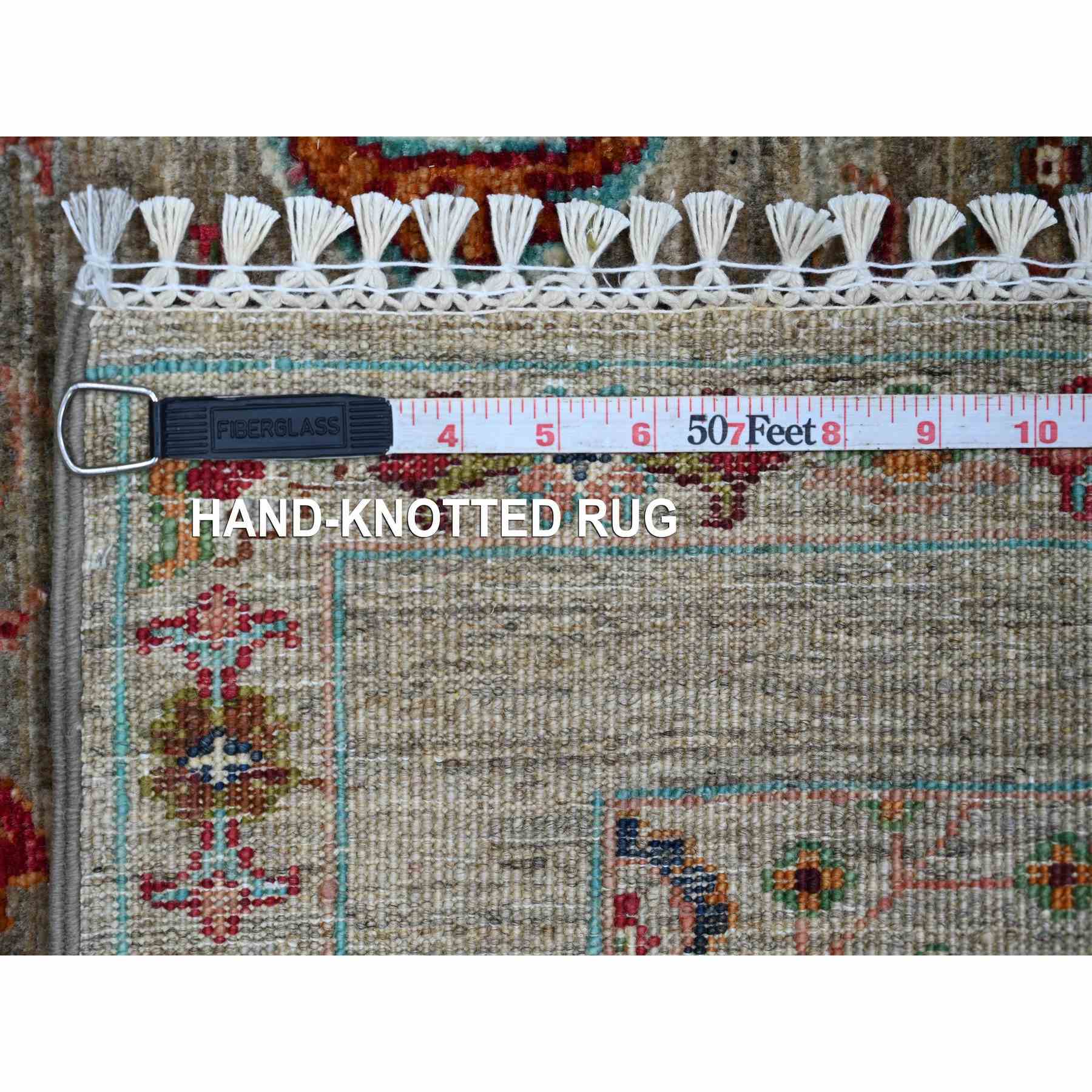 Tribal-Geometric-Hand-Knotted-Rug-109260