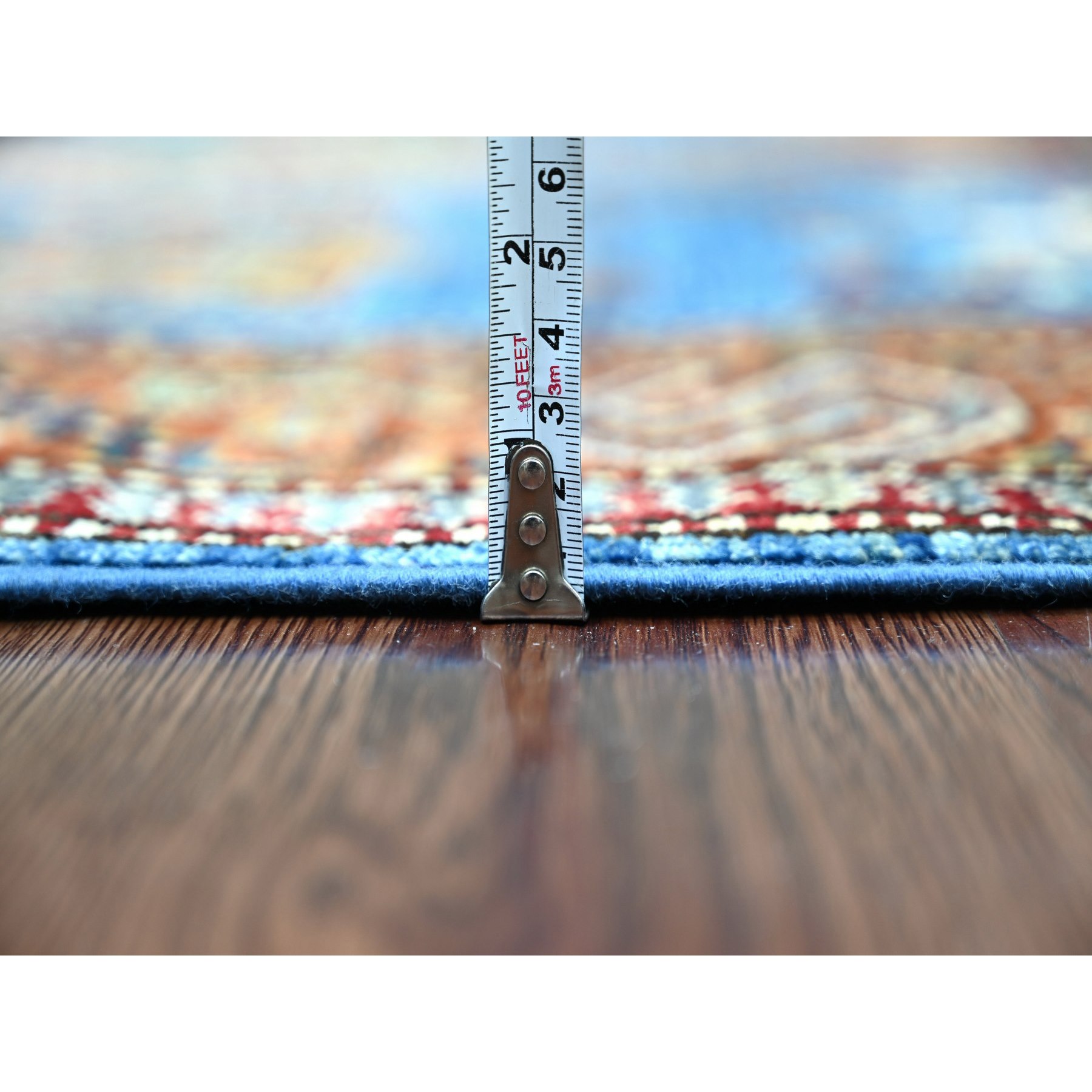 Tribal-Geometric-Hand-Knotted-Rug-109275