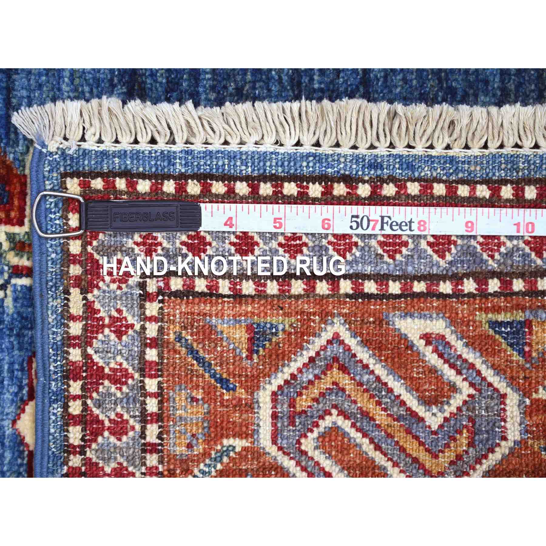 Tribal-Geometric-Hand-Knotted-Rug-109275