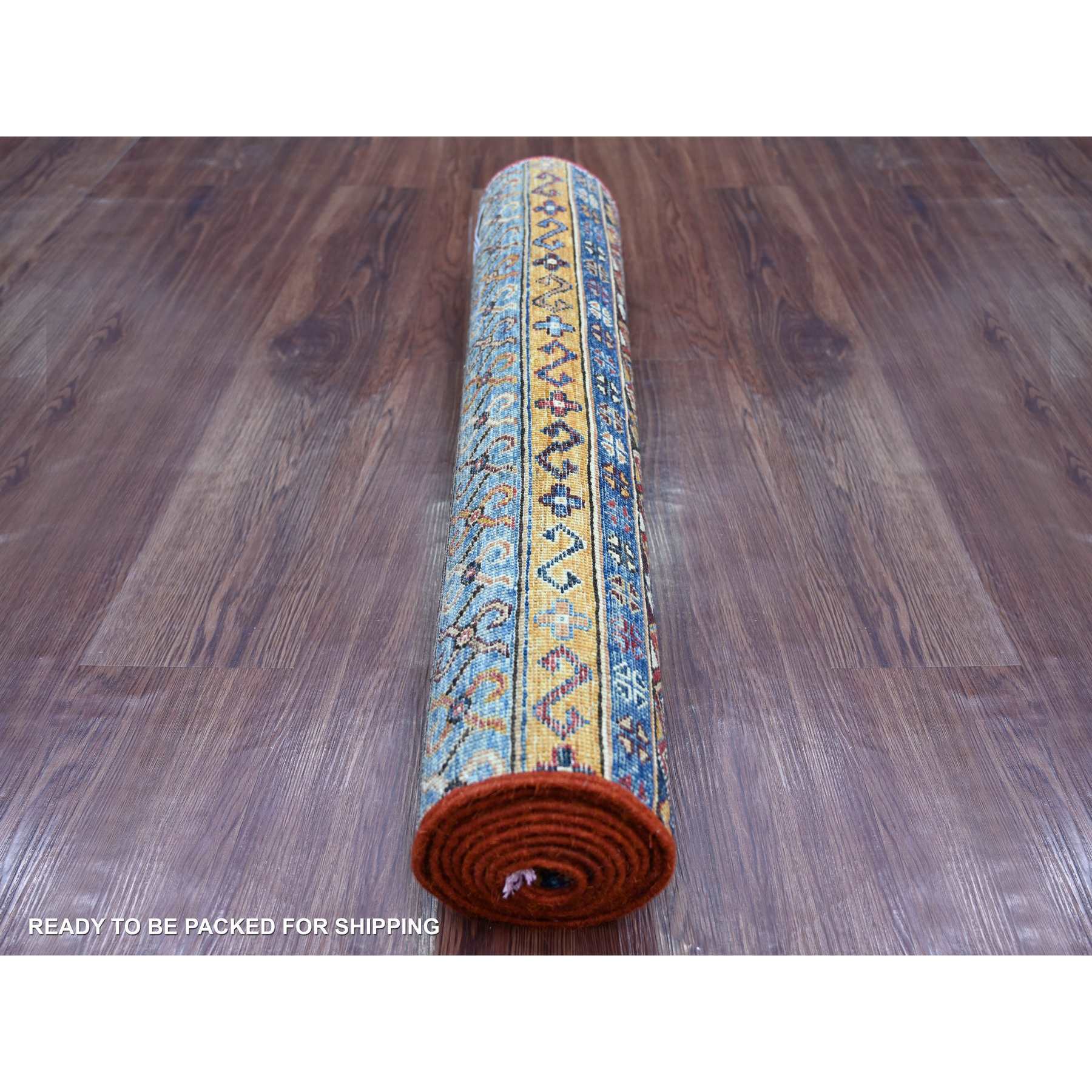 Tribal-Geometric-Hand-Knotted-Rug-109340