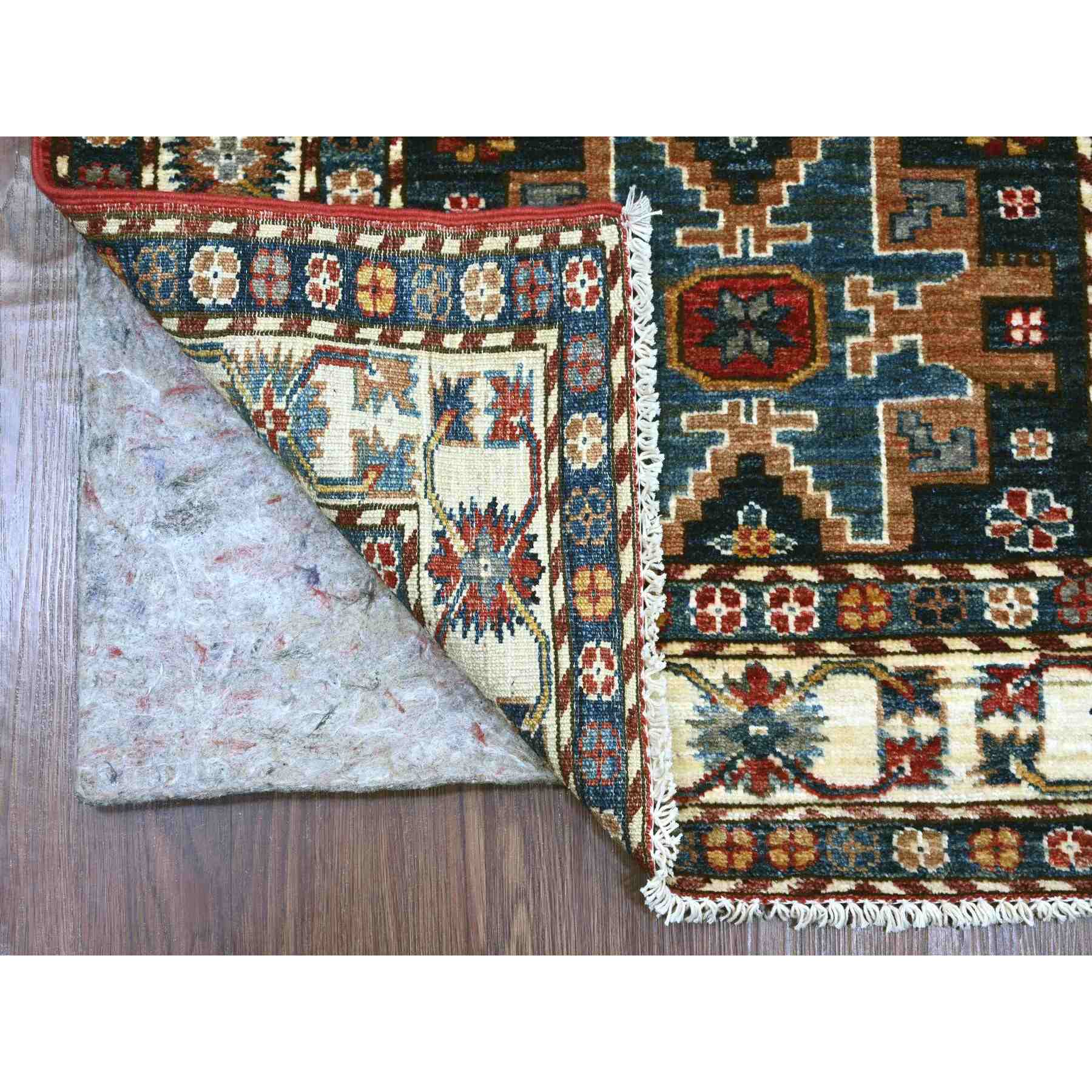 Tribal-Geometric-Hand-Knotted-Rug-109350