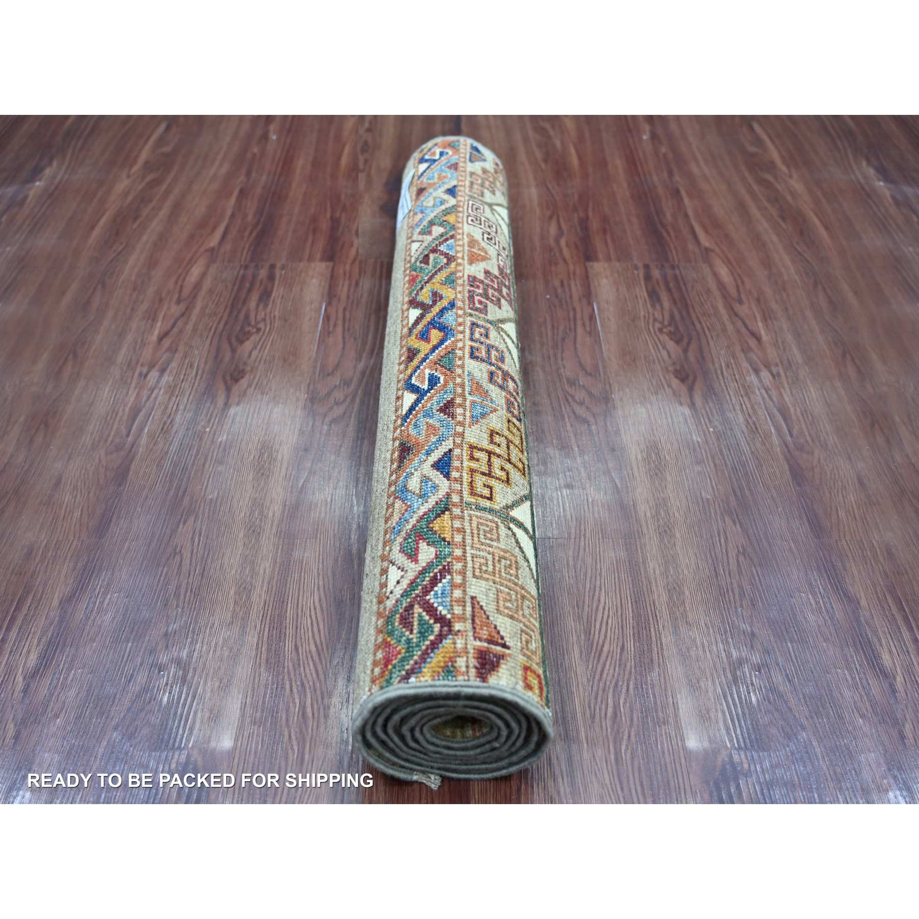 Tribal-Geometric-Hand-Knotted-Rug-109355