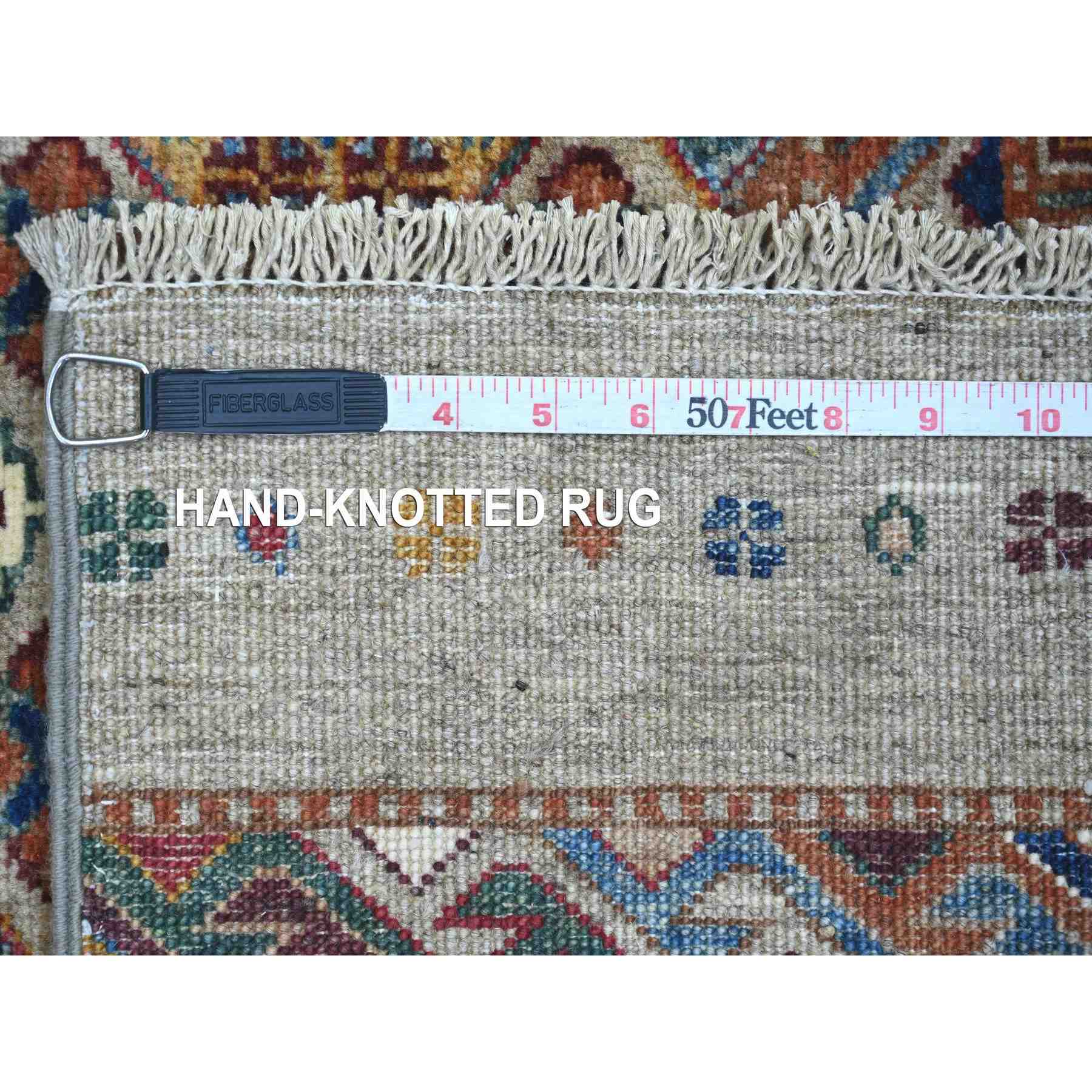 Tribal-Geometric-Hand-Knotted-Rug-109355
