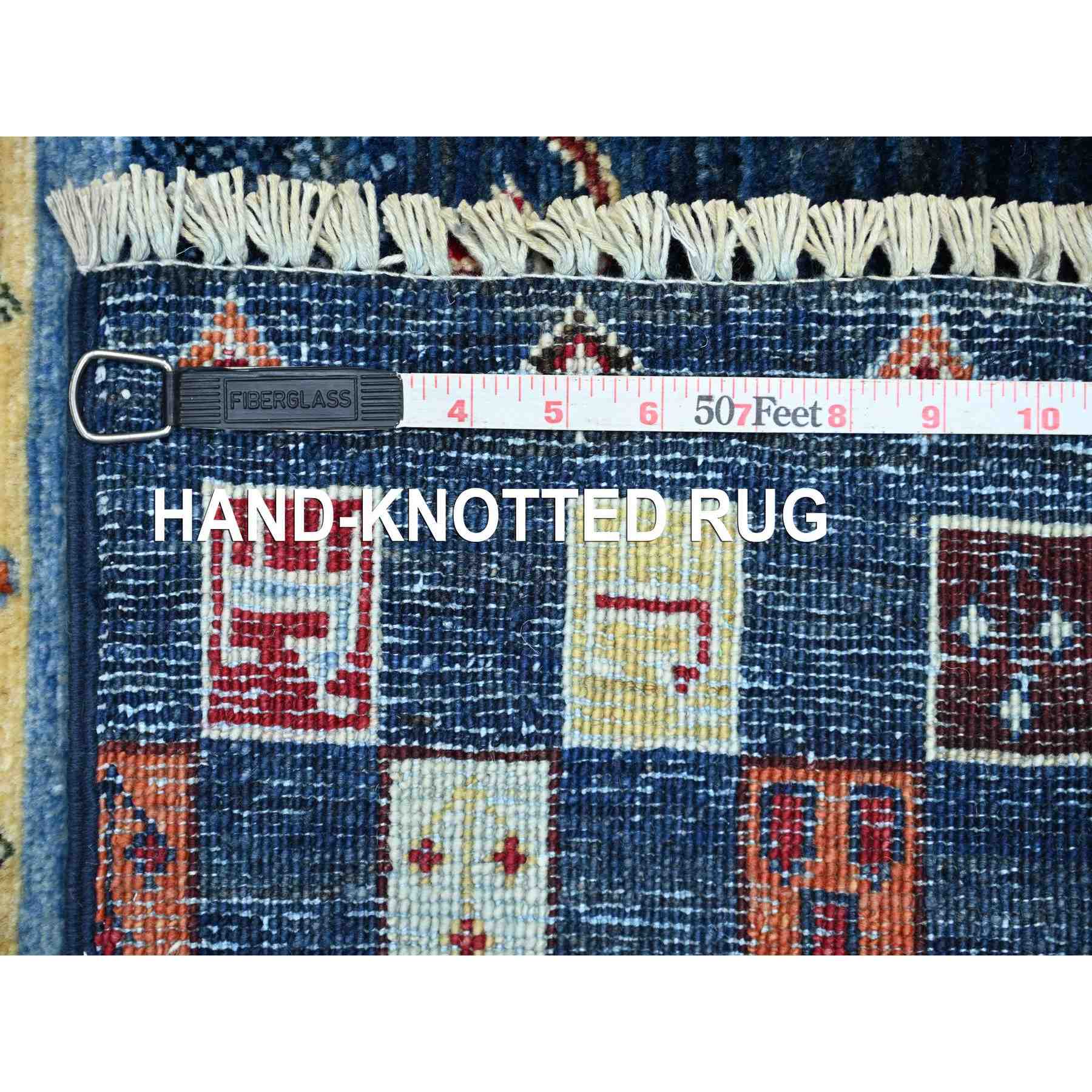 Tribal-Geometric-Hand-Knotted-Rug-109535