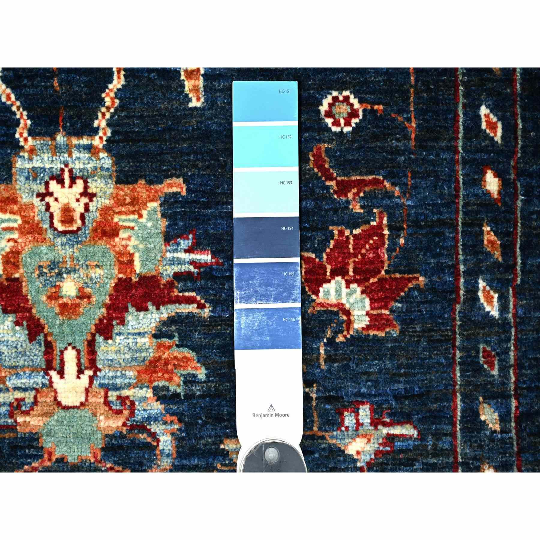 Tribal-Geometric-Hand-Knotted-Rug-109545