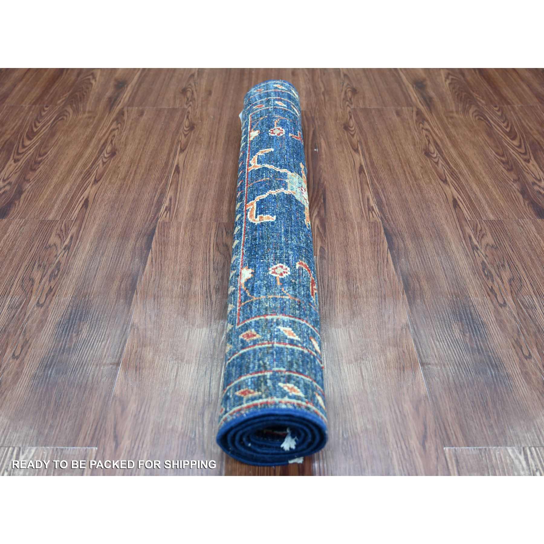 Tribal-Geometric-Hand-Knotted-Rug-109545