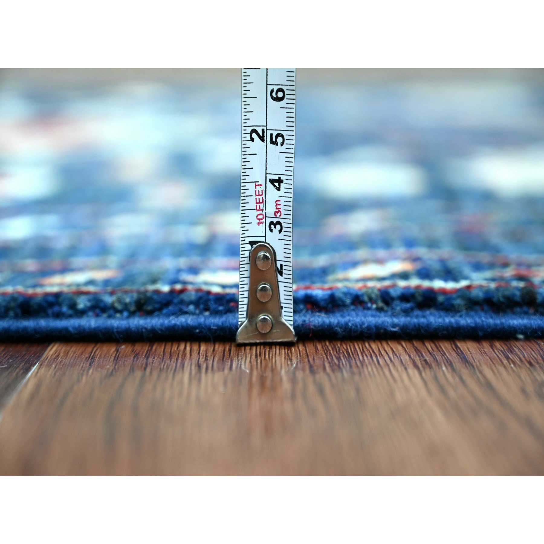 Tribal-Geometric-Hand-Knotted-Rug-109545
