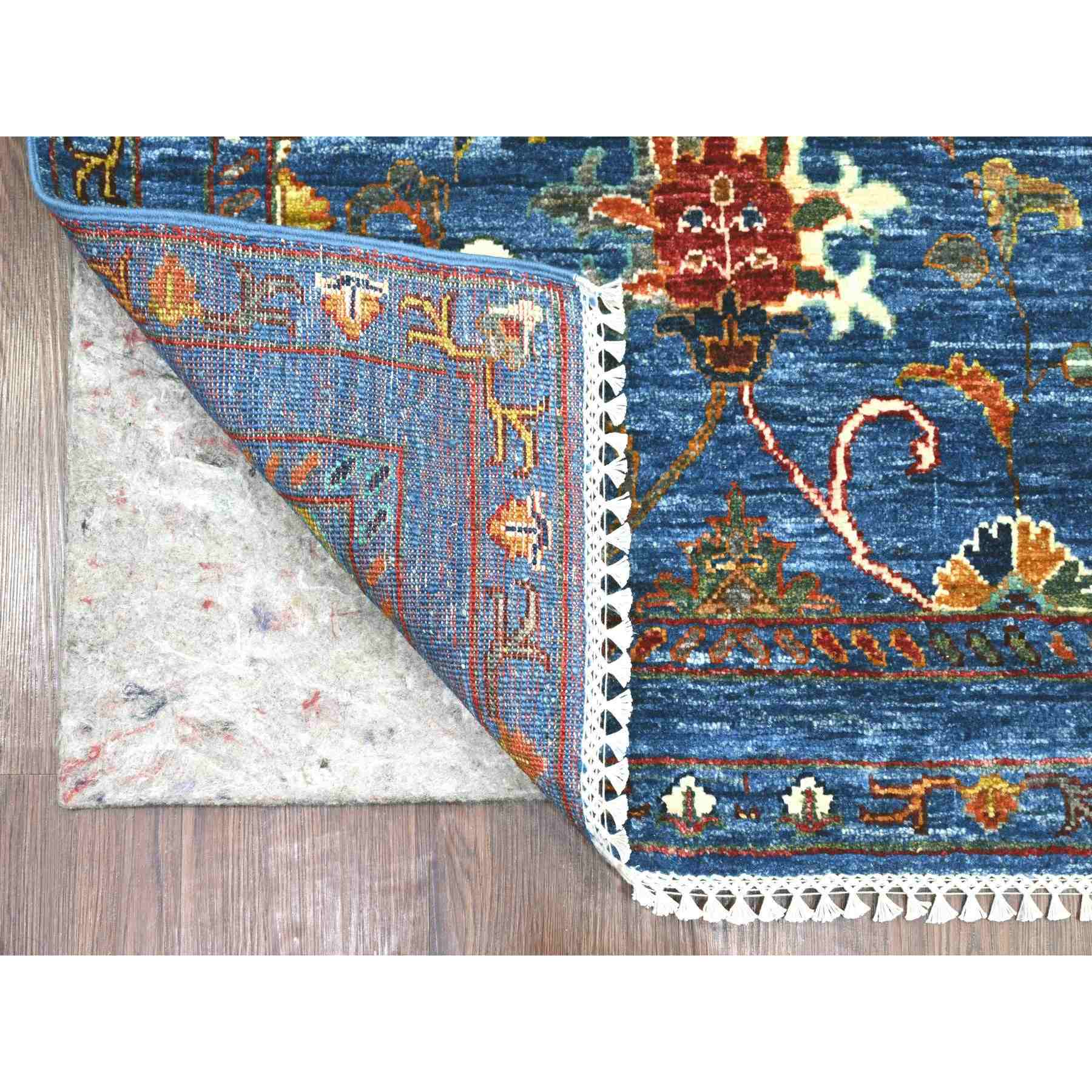 Tribal-Geometric-Hand-Knotted-Rug-109570