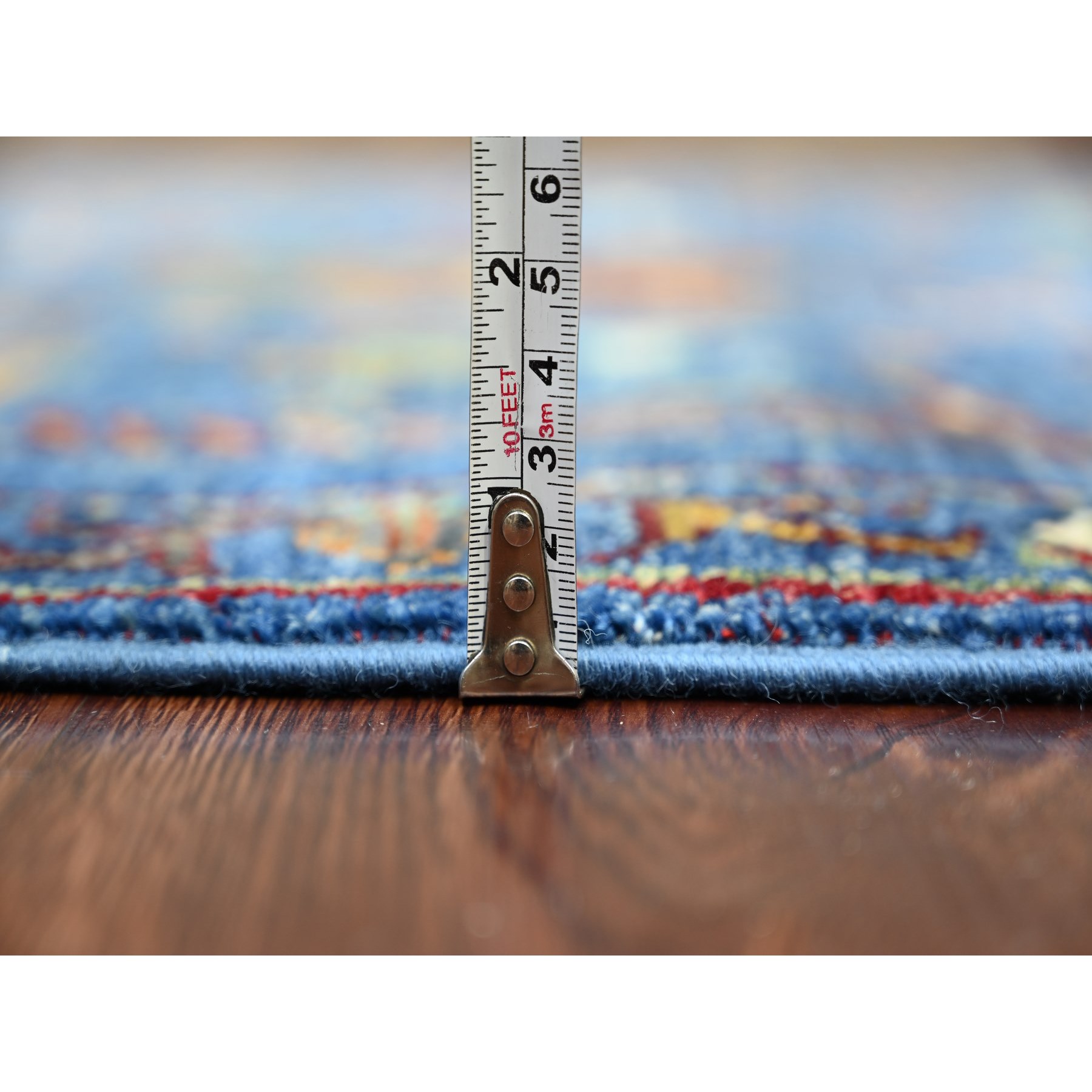 Tribal-Geometric-Hand-Knotted-Rug-109570
