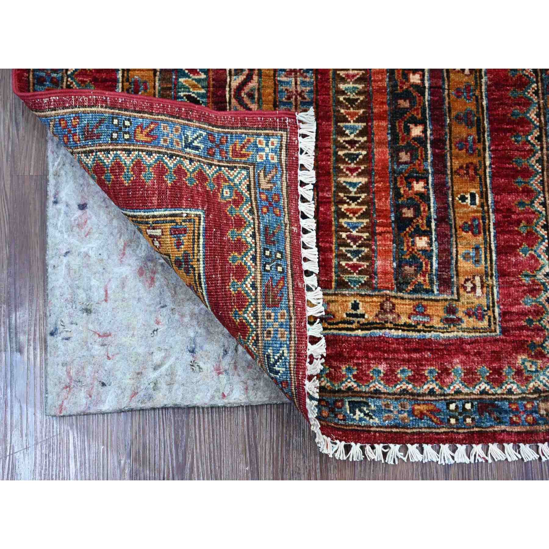 Tribal-Geometric-Hand-Knotted-Rug-109575