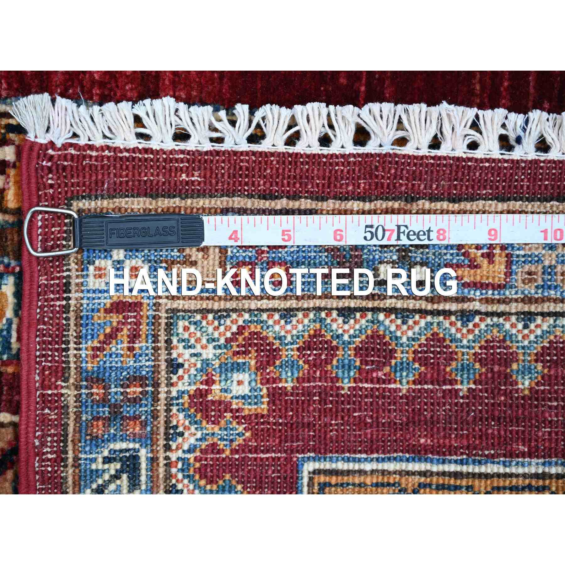 Tribal-Geometric-Hand-Knotted-Rug-109575