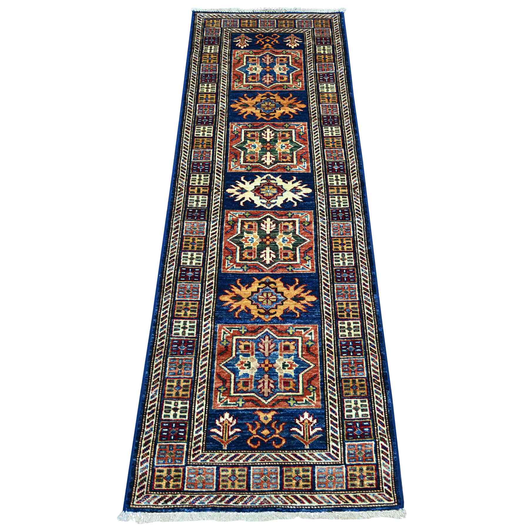 Tribal-Geometric-Hand-Knotted-Rug-109580