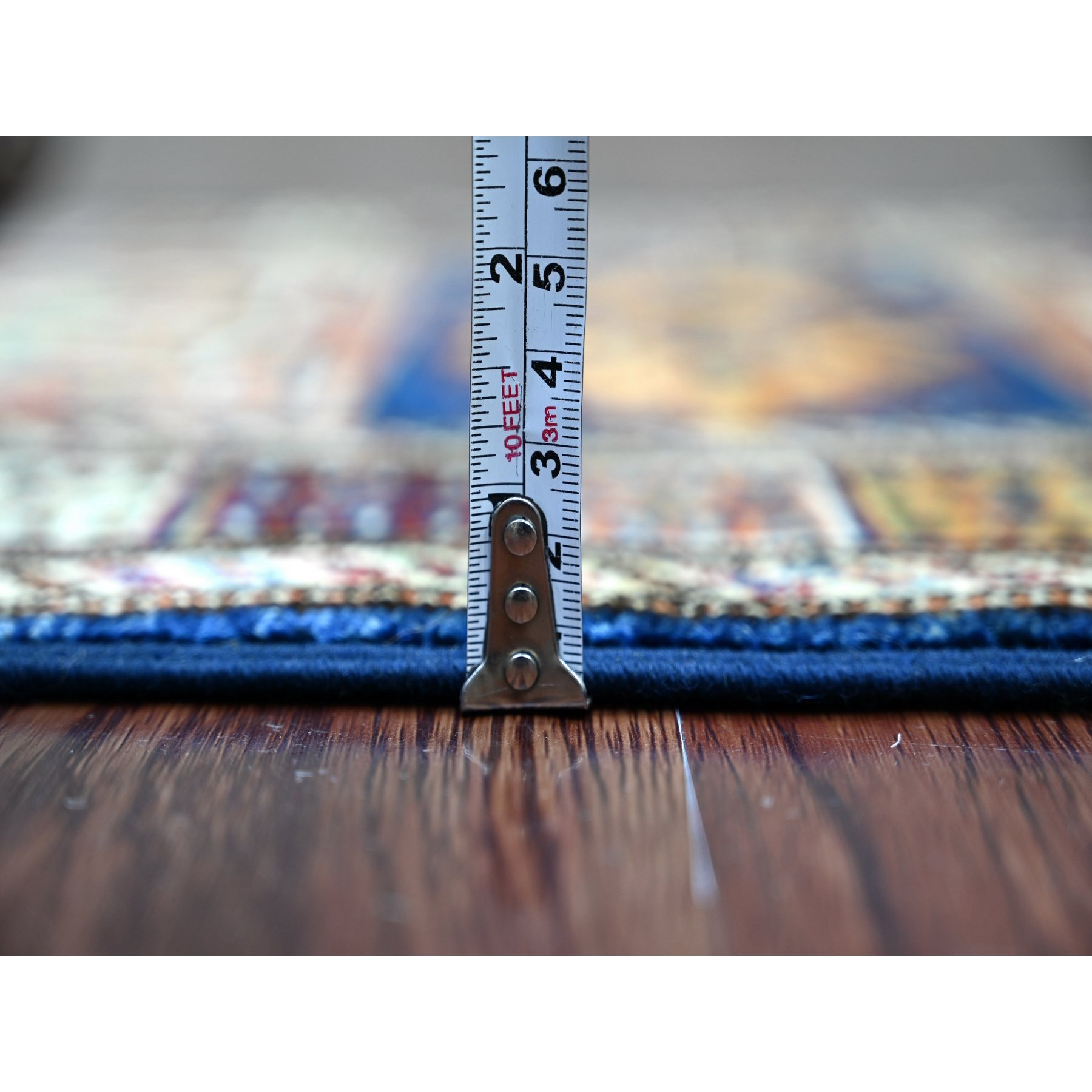 Tribal-Geometric-Hand-Knotted-Rug-109580