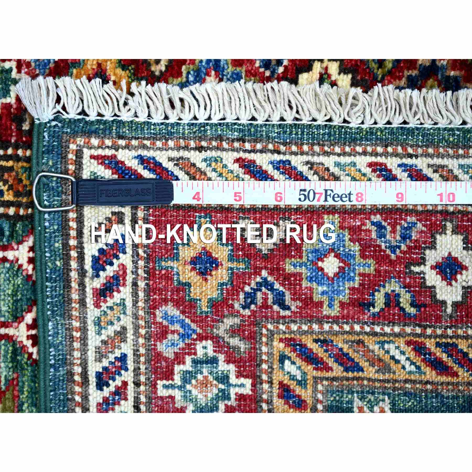 Tribal-Geometric-Hand-Knotted-Rug-109585