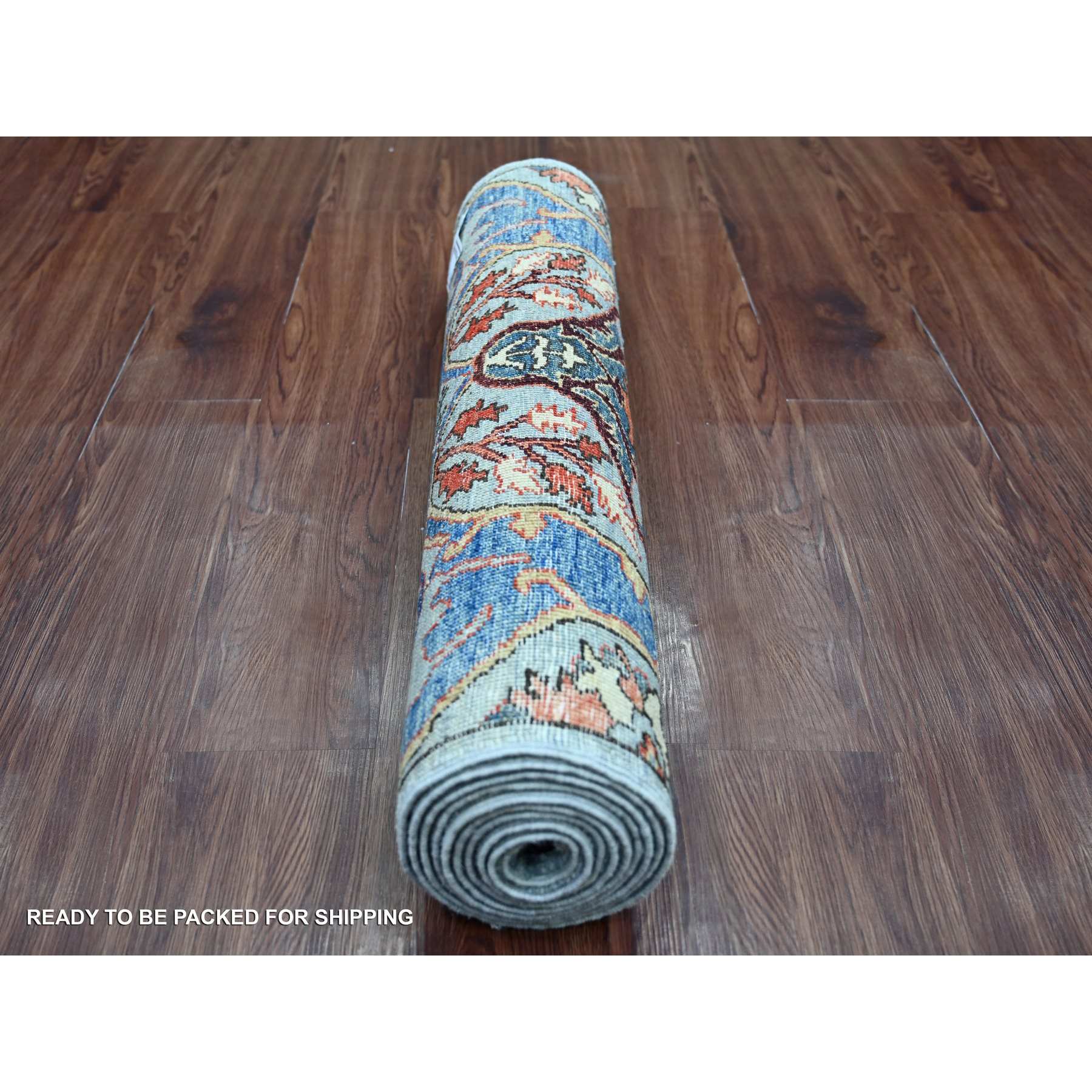 Tribal-Geometric-Hand-Knotted-Rug-109650