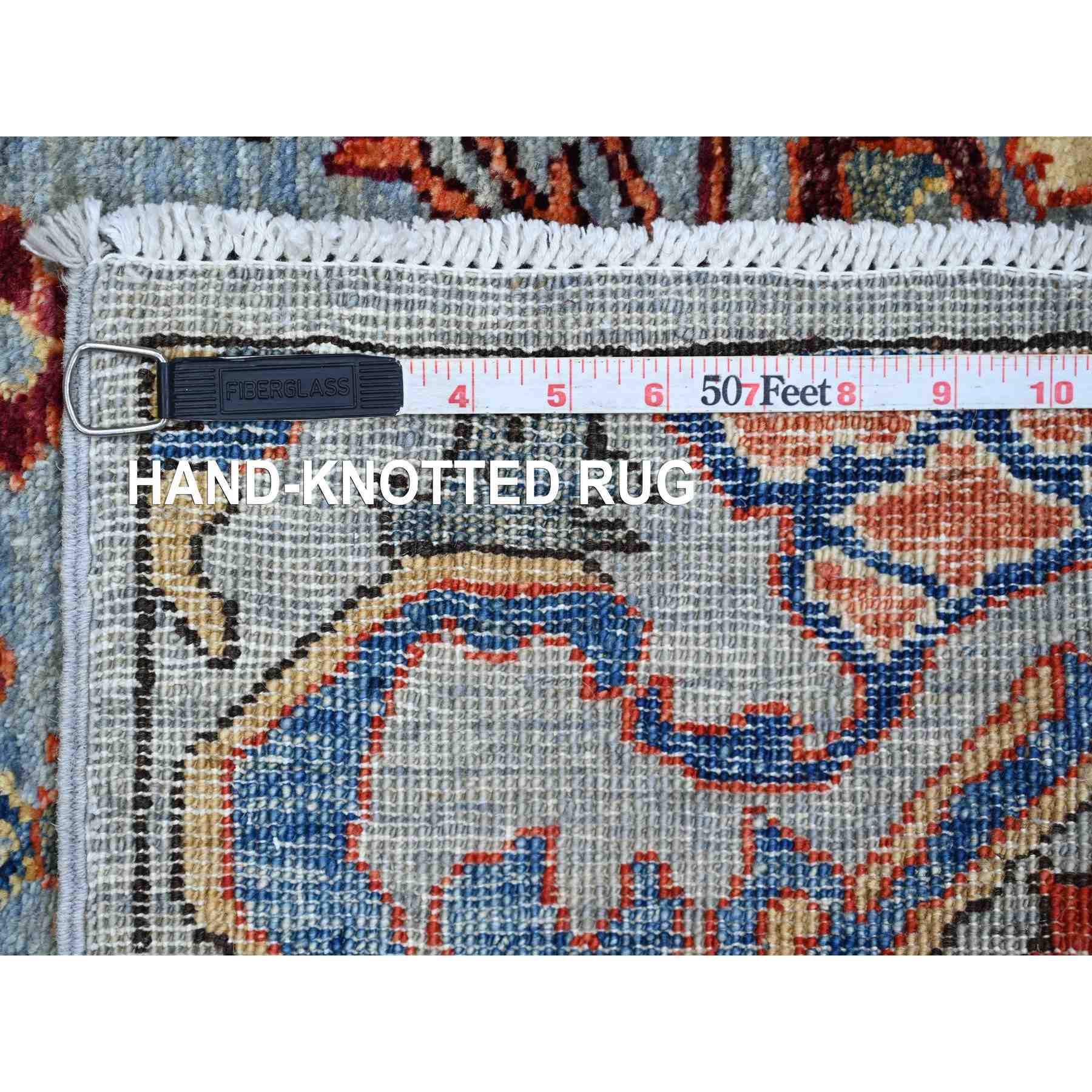 Tribal-Geometric-Hand-Knotted-Rug-109650