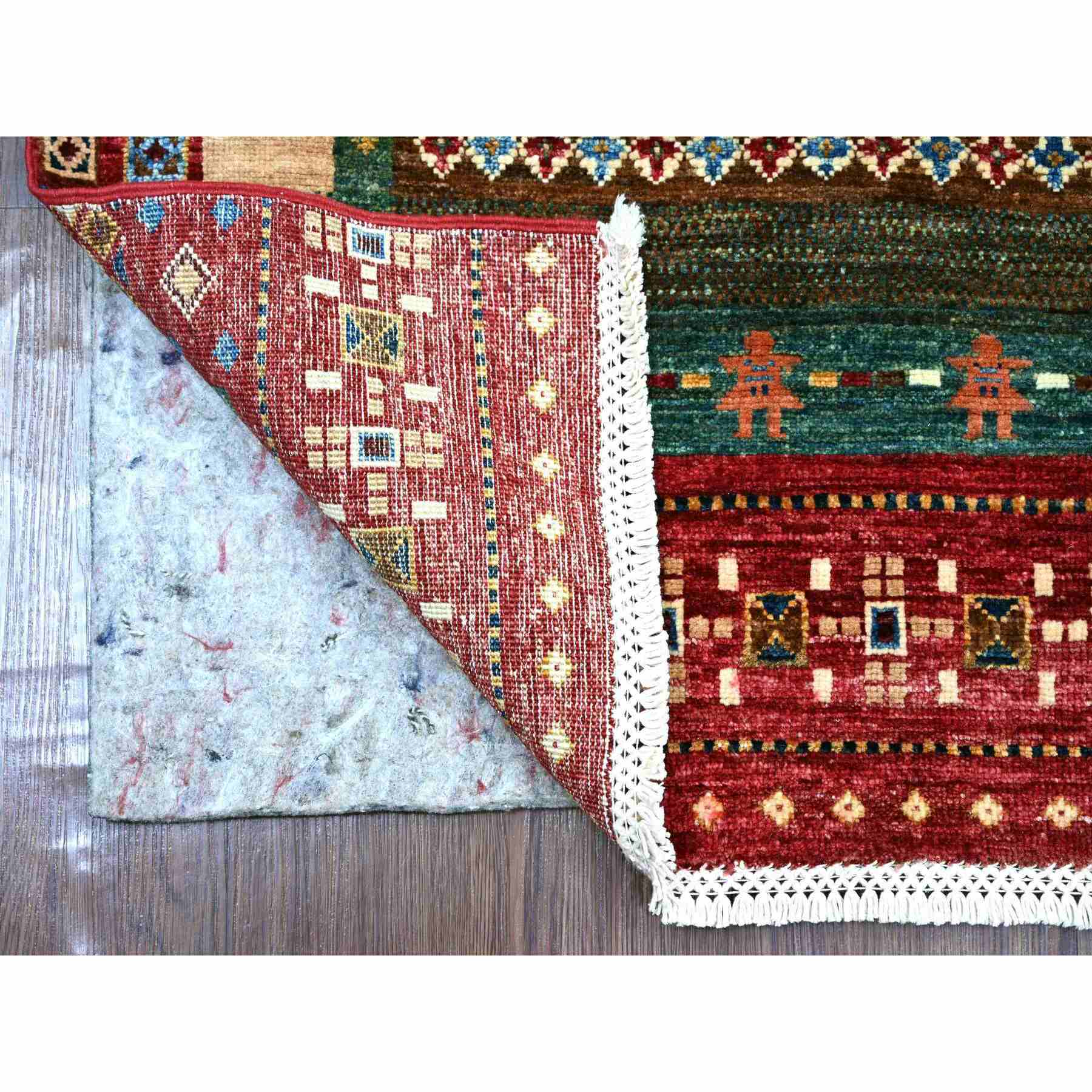 Tribal-Geometric-Hand-Knotted-Rug-109735