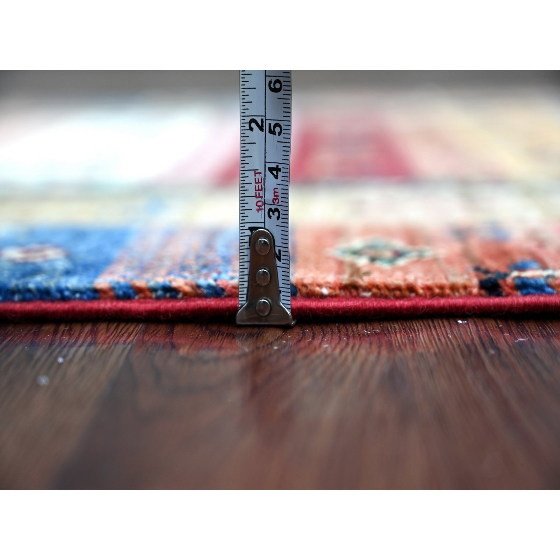 Tribal-Geometric-Hand-Knotted-Rug-109735