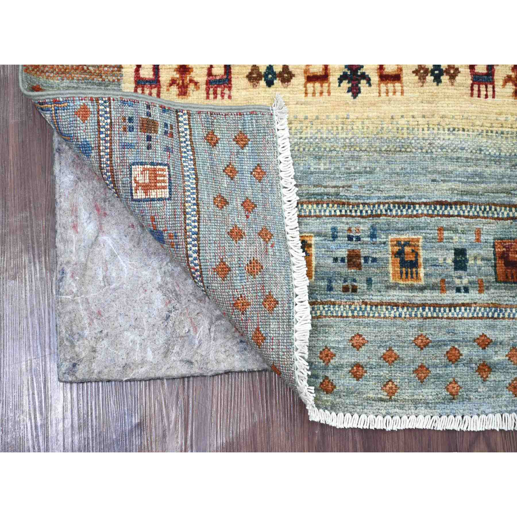 Tribal-Geometric-Hand-Knotted-Rug-109745