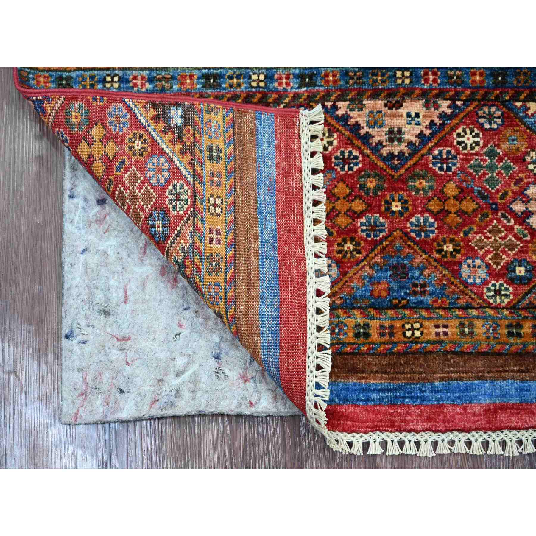 Tribal-Geometric-Hand-Knotted-Rug-109750