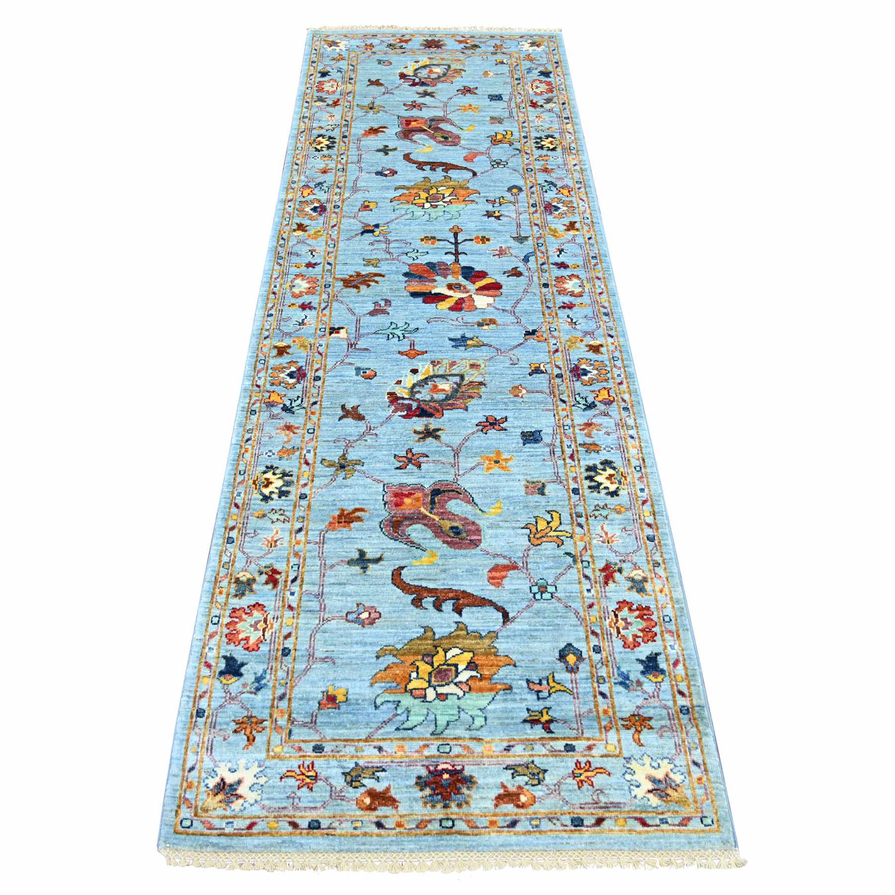 Tribal-Geometric-Hand-Knotted-Rug-109775