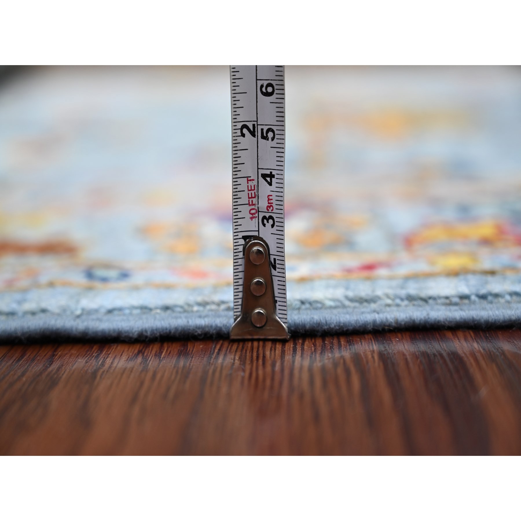 Tribal-Geometric-Hand-Knotted-Rug-109775