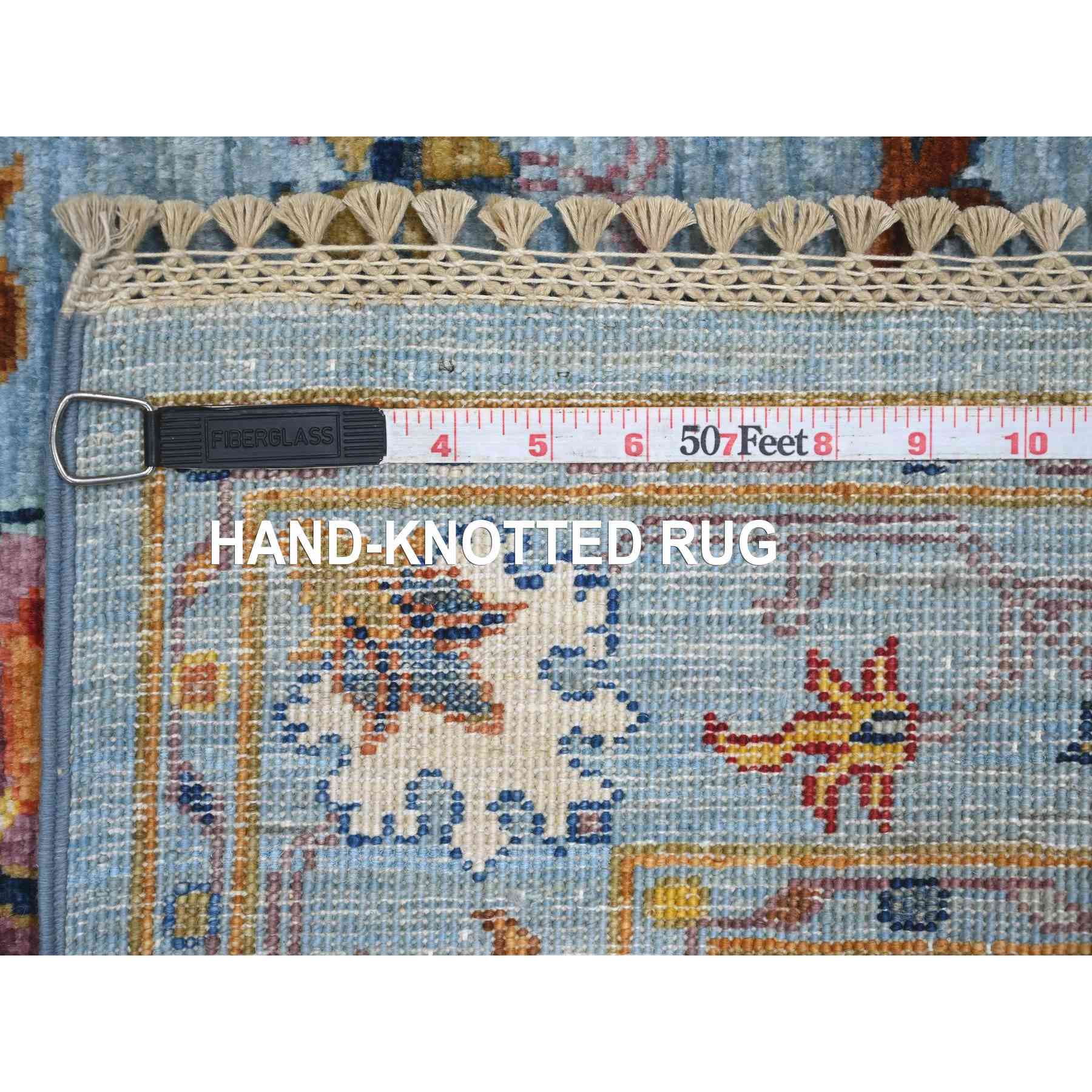 Tribal-Geometric-Hand-Knotted-Rug-109775
