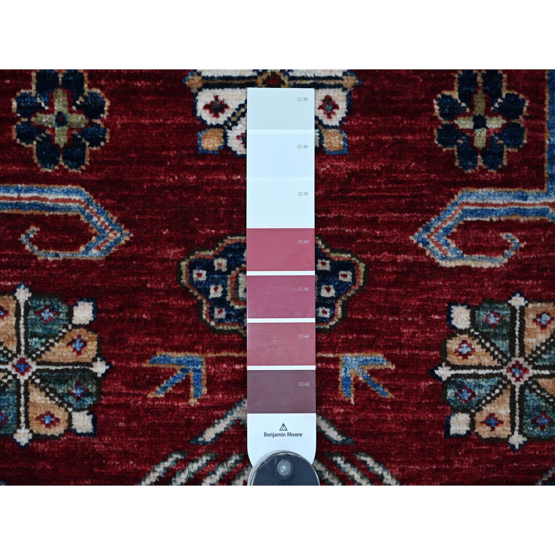 Tribal-Geometric-Hand-Knotted-Rug-109830