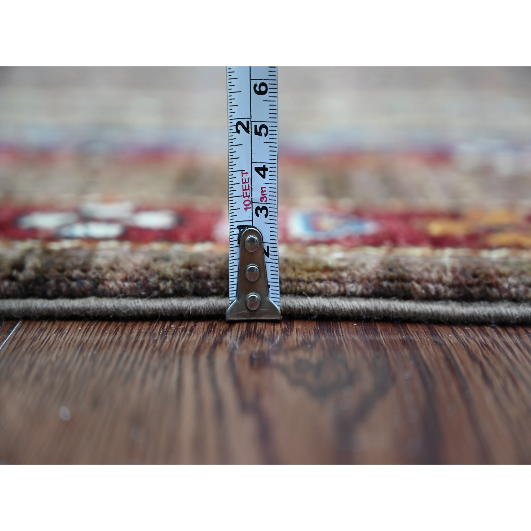 Tribal-Geometric-Hand-Knotted-Rug-109835