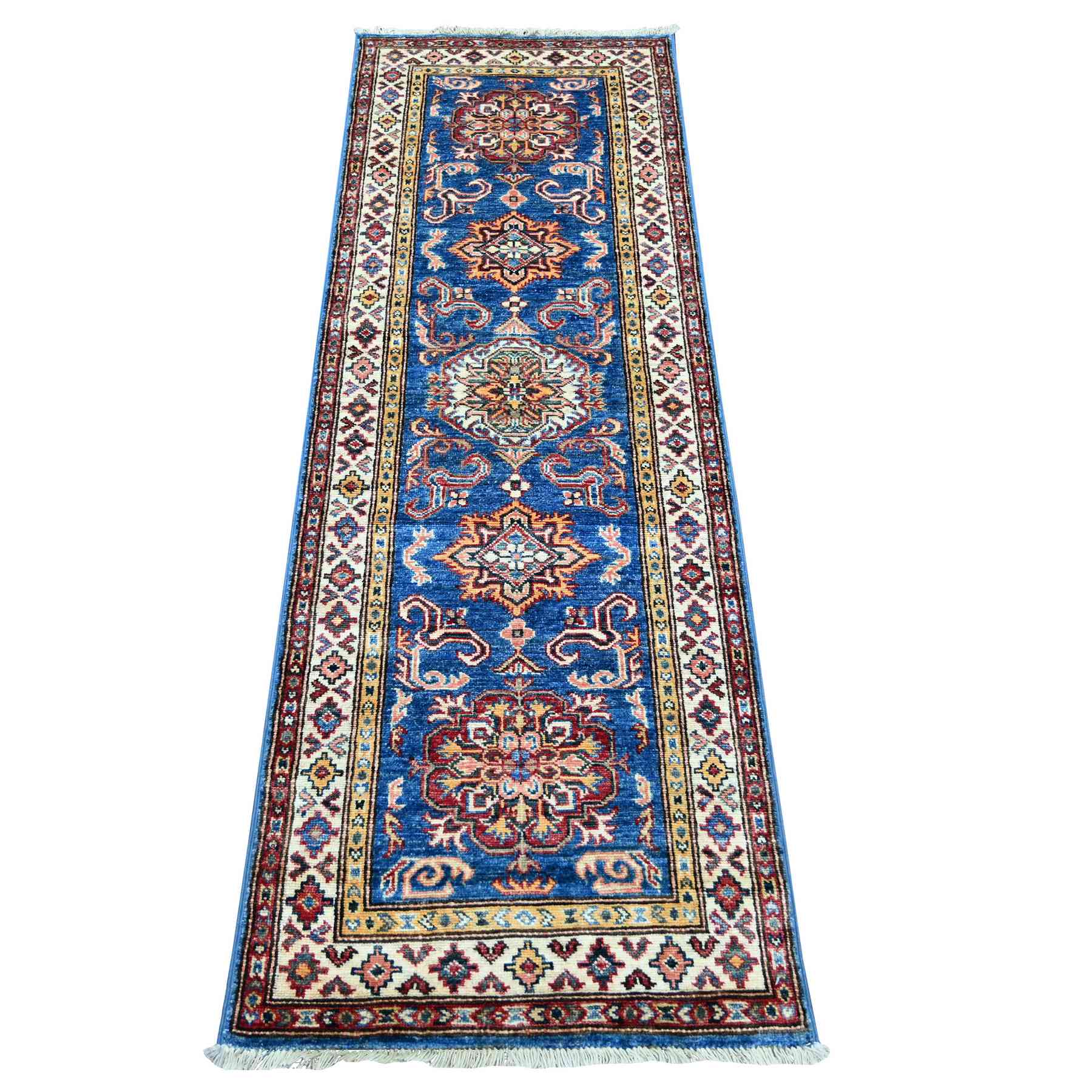 Tribal-Geometric-Hand-Knotted-Rug-109850