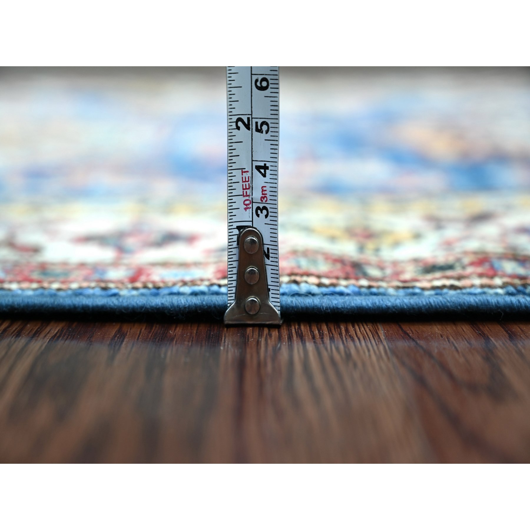 Tribal-Geometric-Hand-Knotted-Rug-109850
