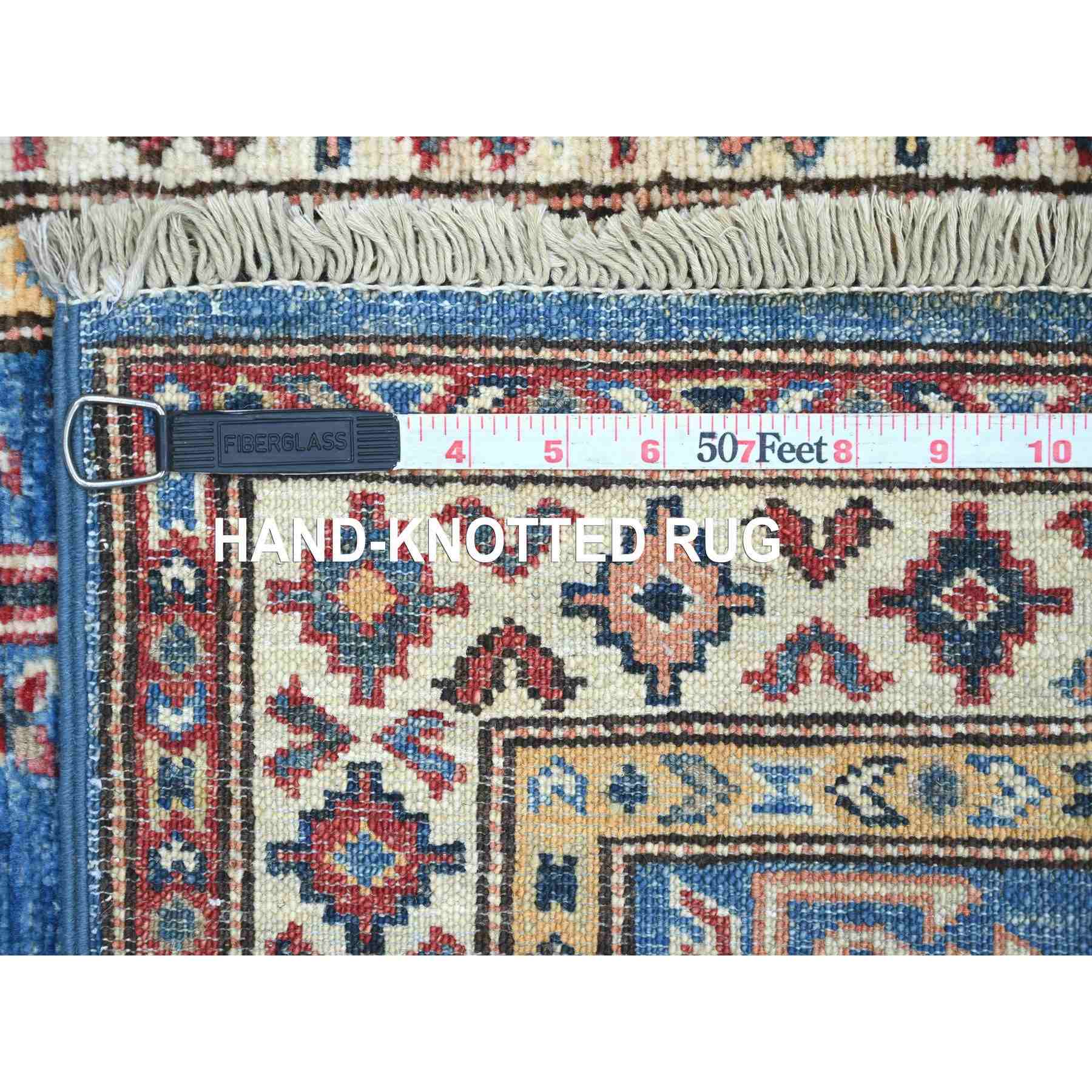 Tribal-Geometric-Hand-Knotted-Rug-109850