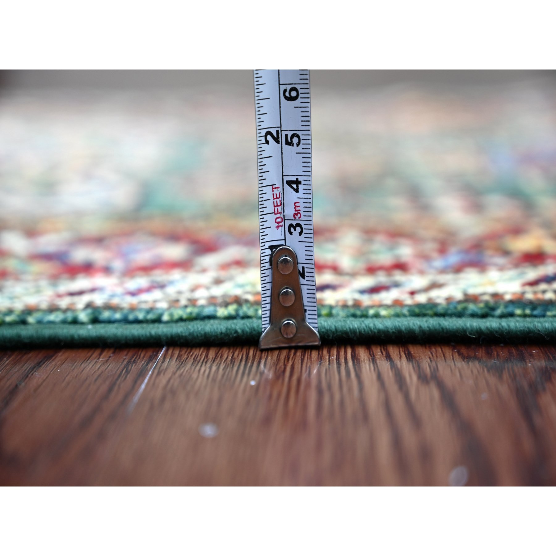 Tribal-Geometric-Hand-Knotted-Rug-109855