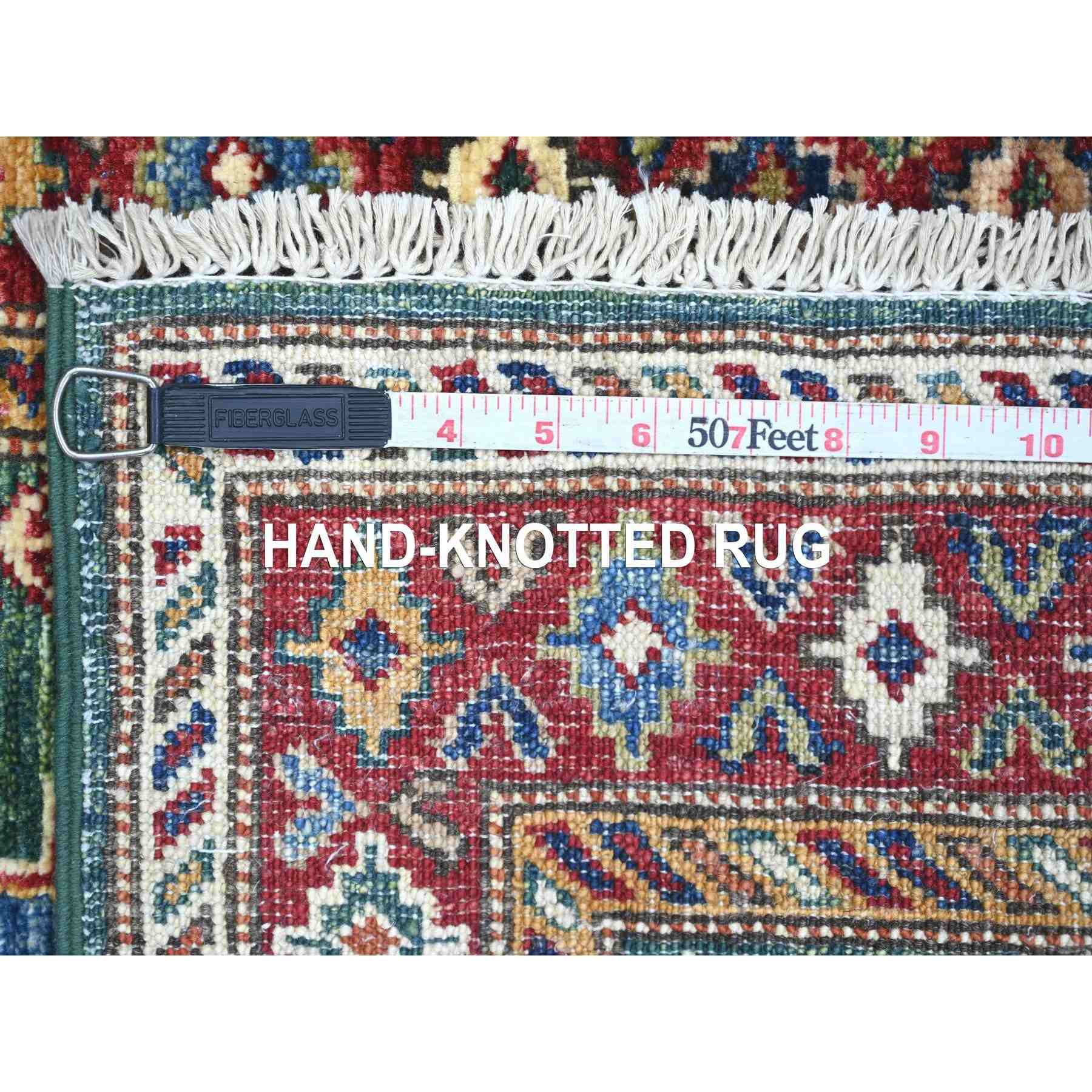 Tribal-Geometric-Hand-Knotted-Rug-109855