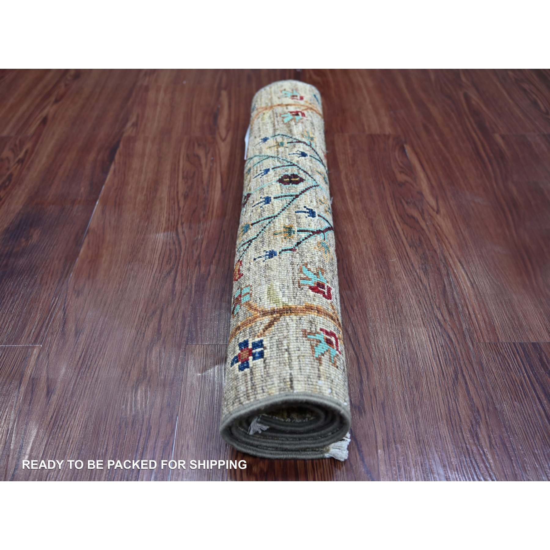 Tribal-Geometric-Hand-Knotted-Rug-109865