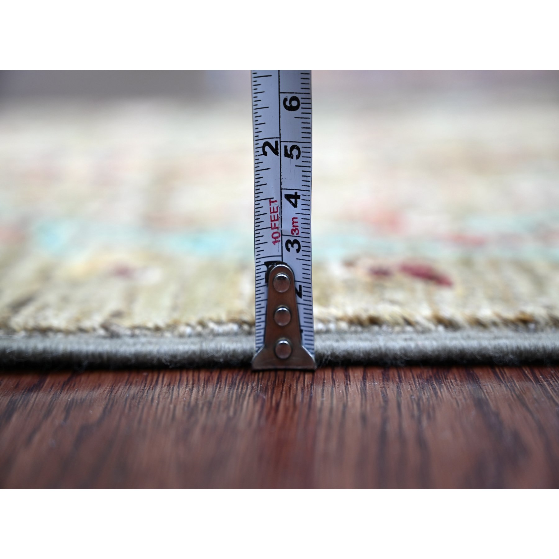 Tribal-Geometric-Hand-Knotted-Rug-109865